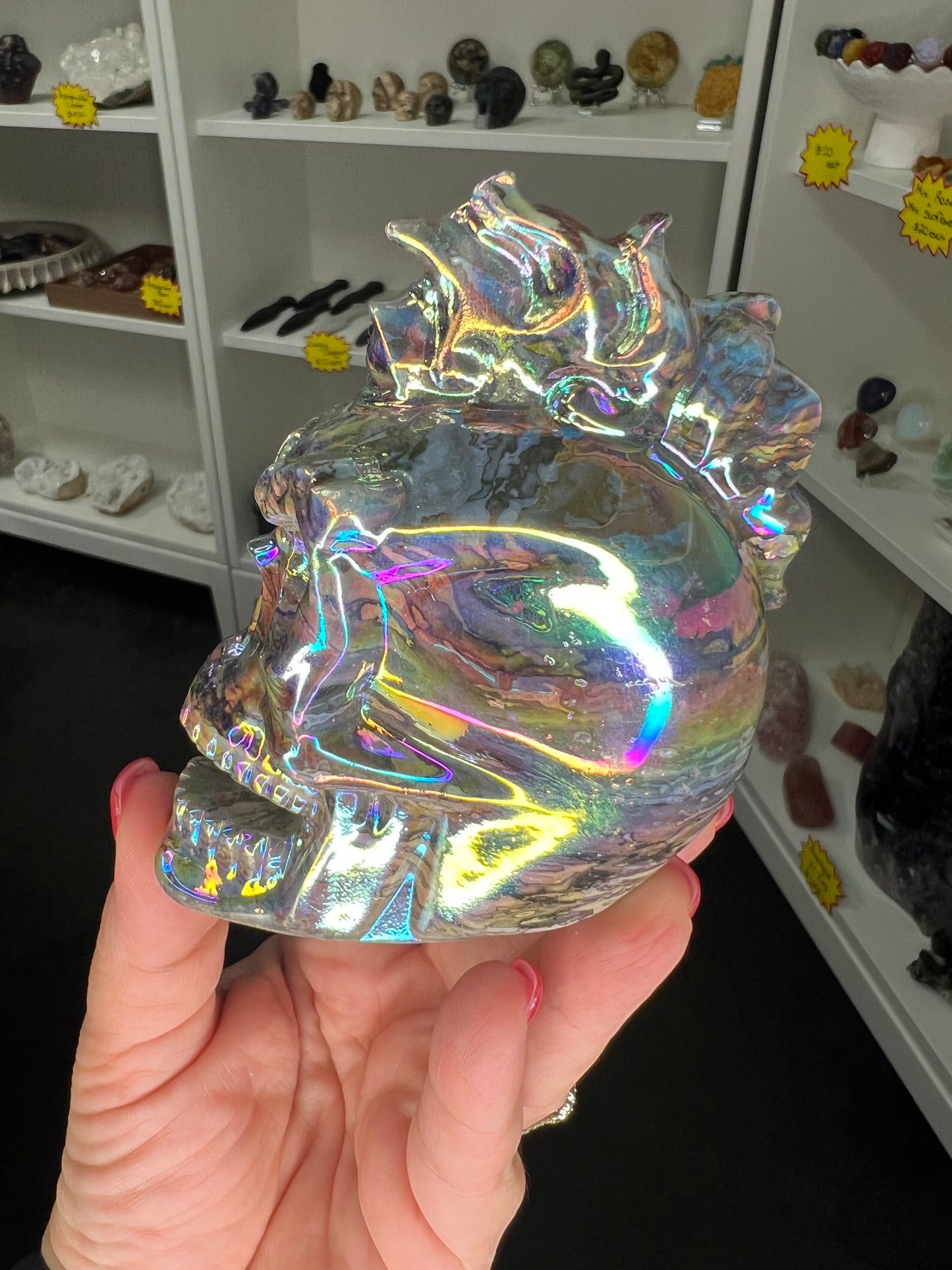 Aura Picasso Jasper Skull