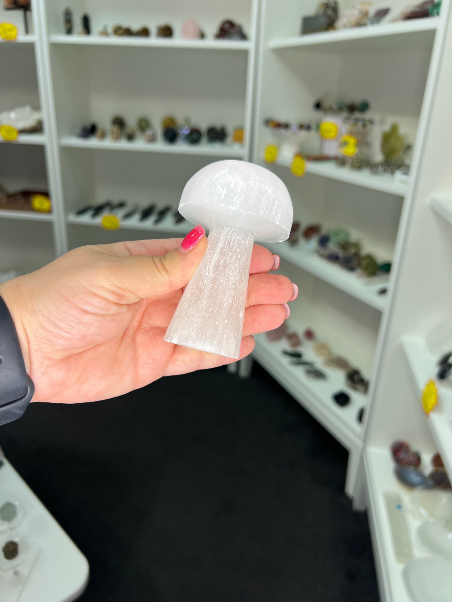 Selenite Mushroom