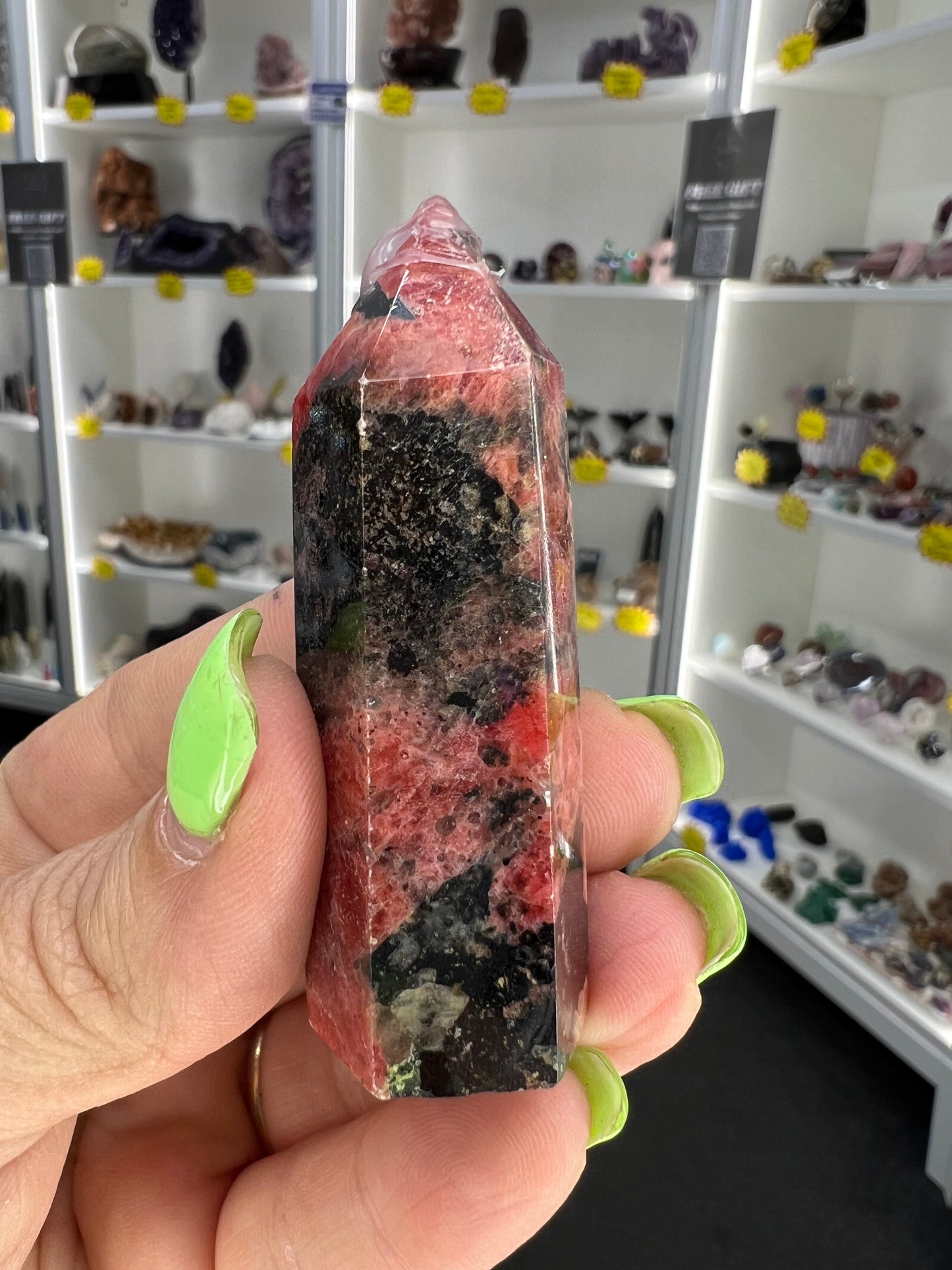 Rhodonite Tower