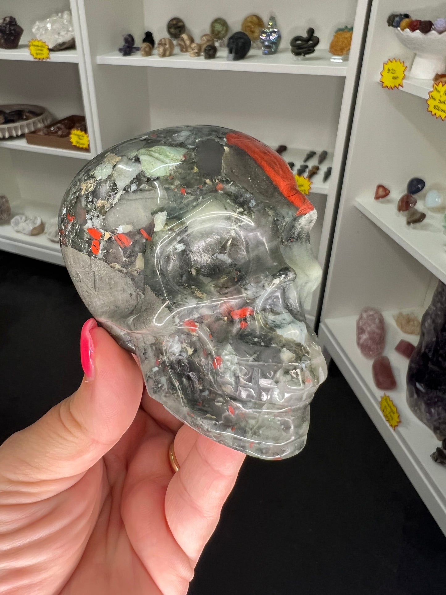 Bloodstone Skull