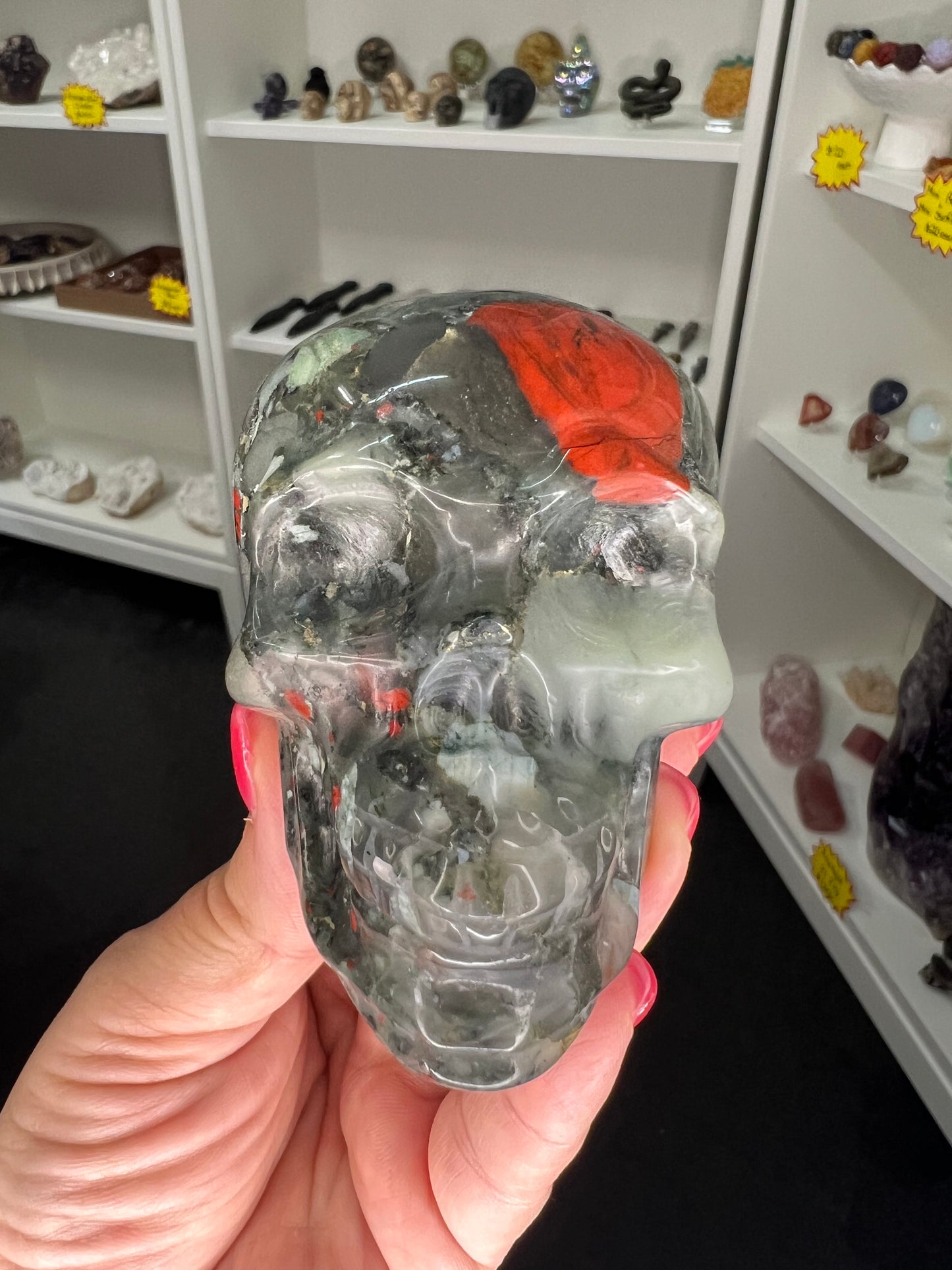 Bloodstone Skull