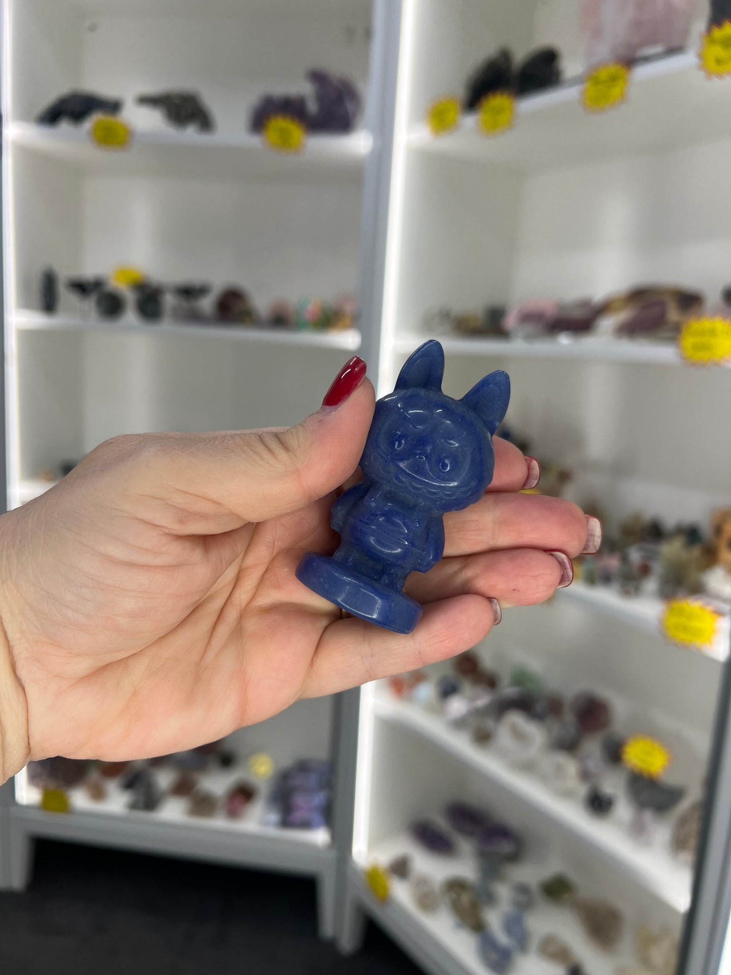 Blue Aventurine Labubu