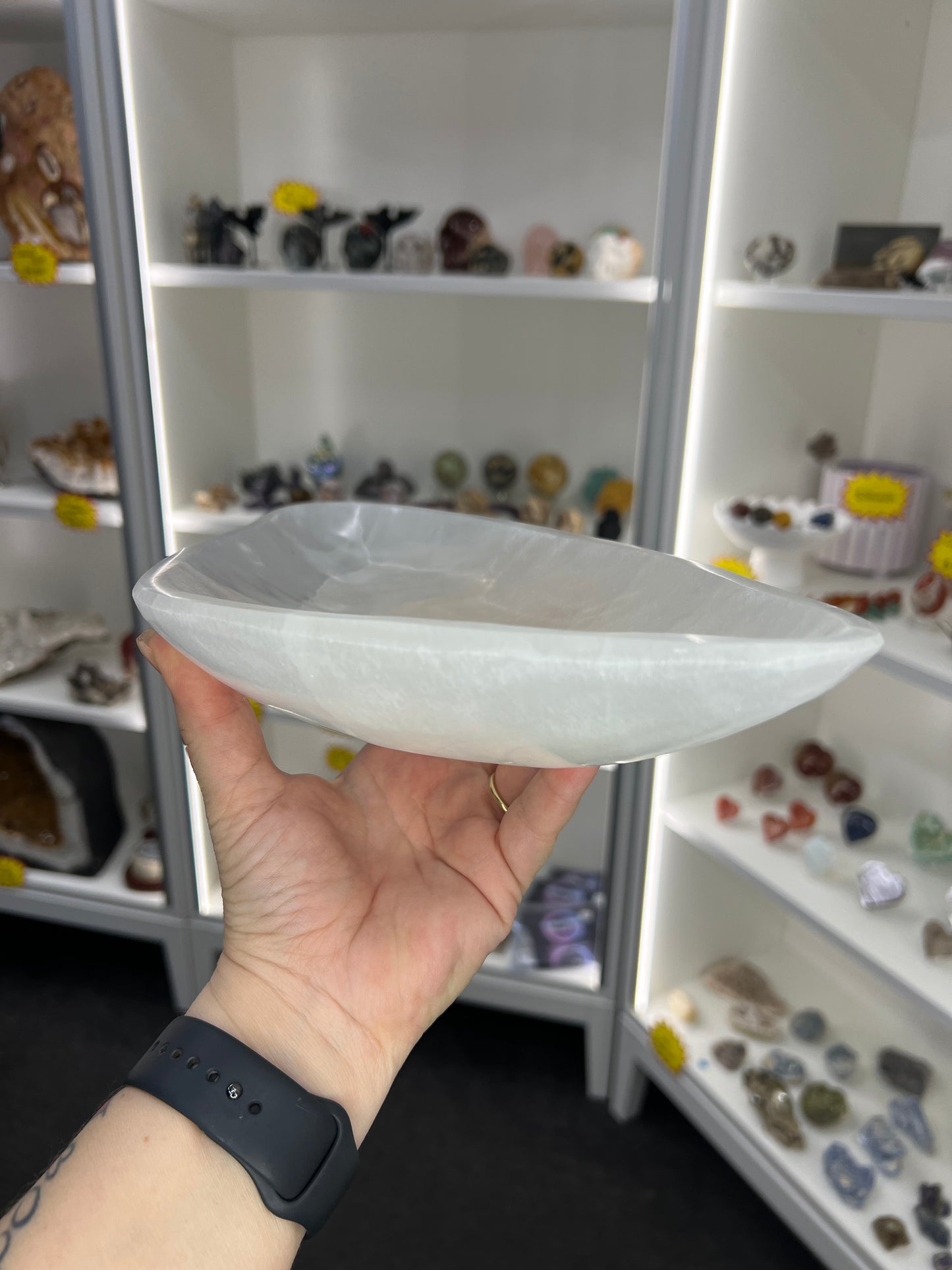 Selenite Tray