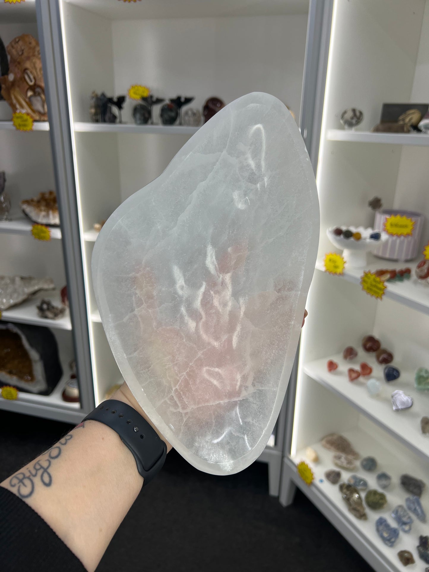 Selenite Tray