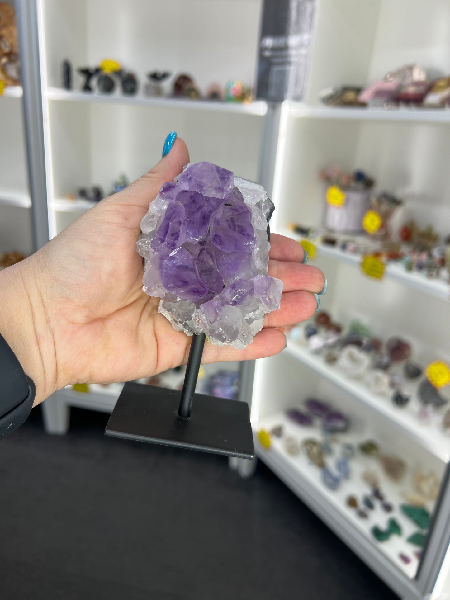 Amethyst Cluster on Stand