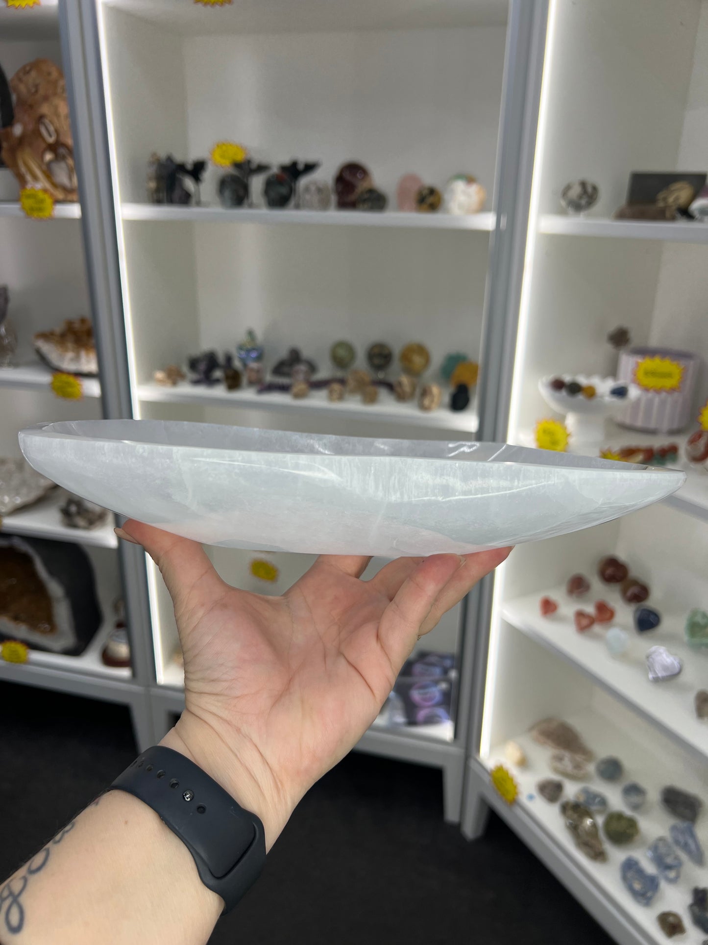 Selenite Tray