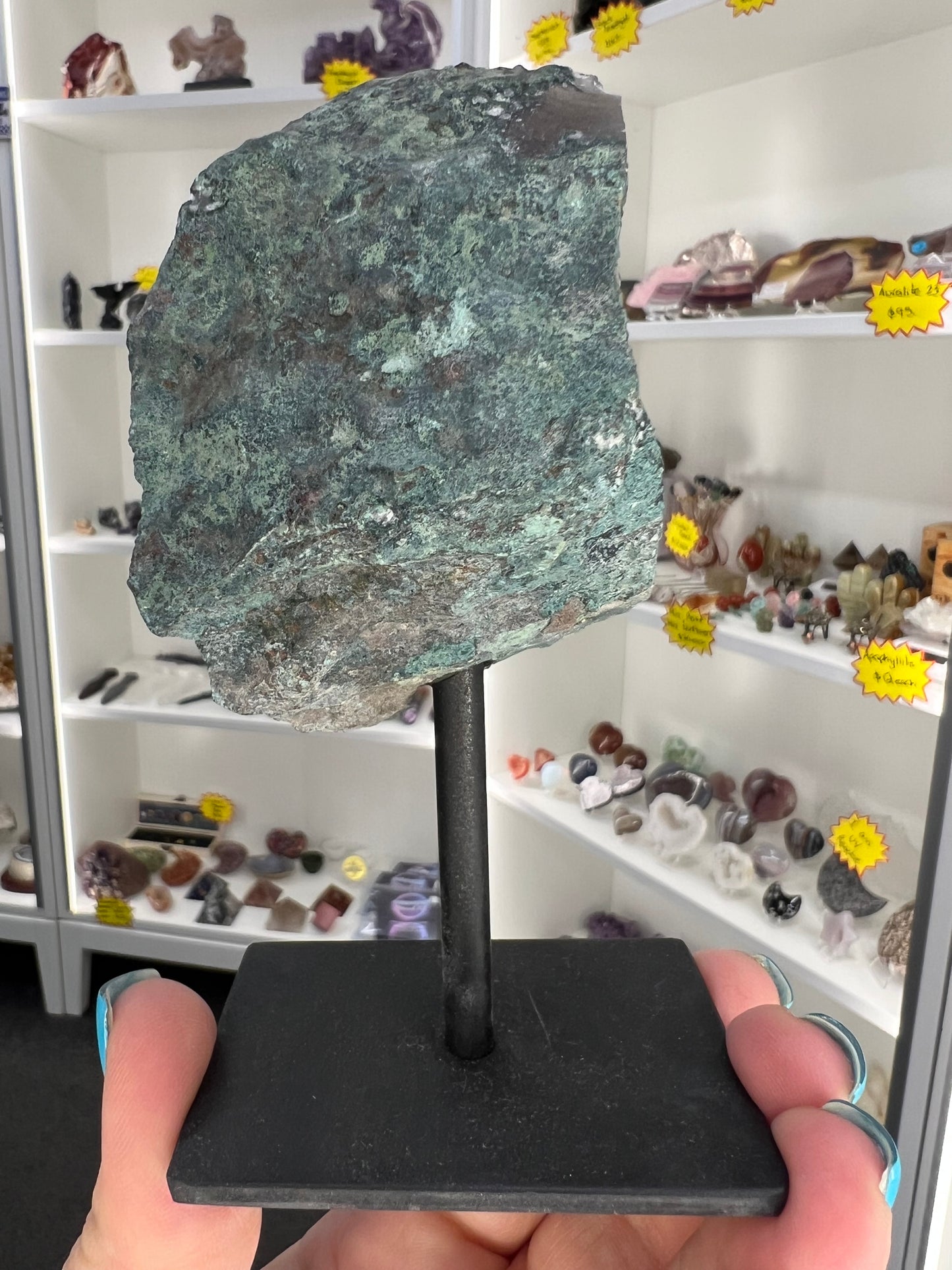 Amethyst Cluster on Stand
