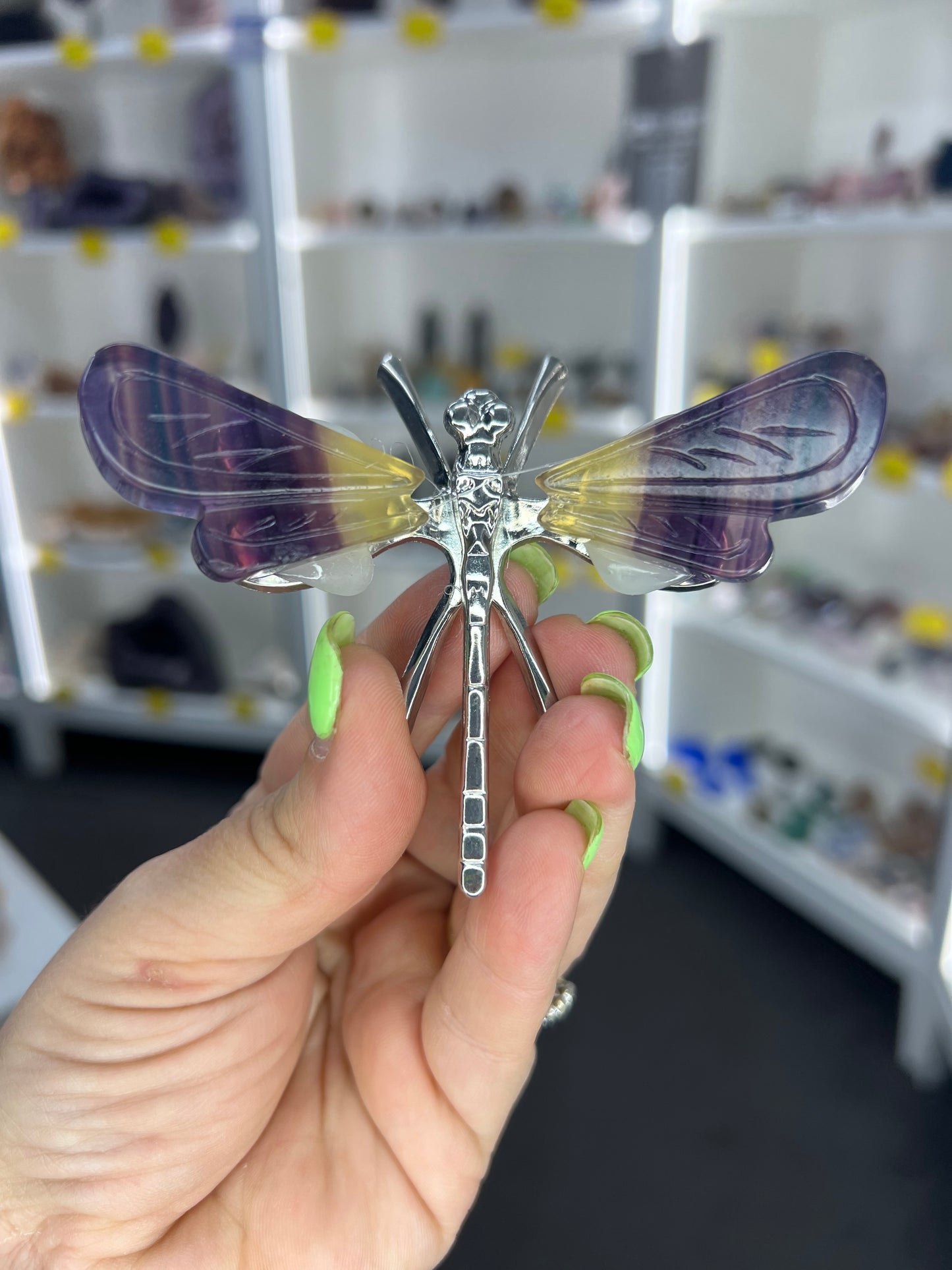 Fluorite Dragonfly