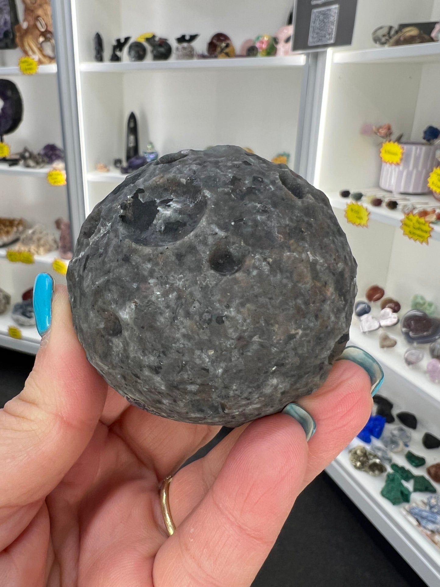 Yooperlite Moon (UV Reactive)