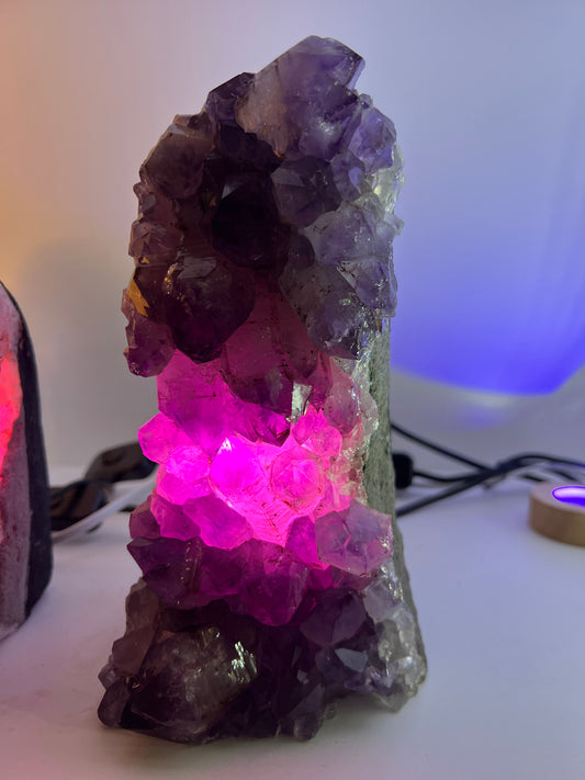 Amethyst Lamp