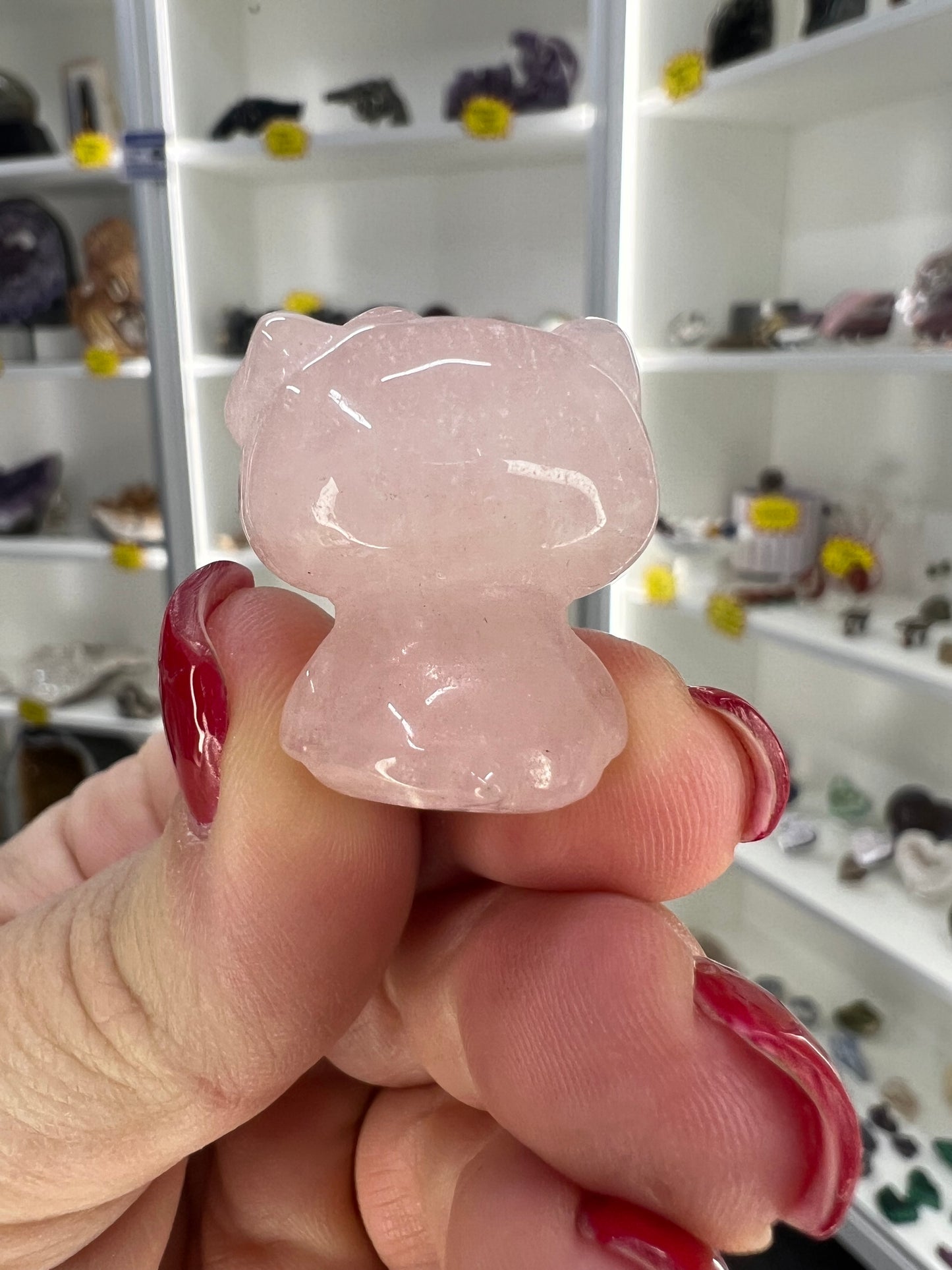 Rose Quartz Hello Kitty