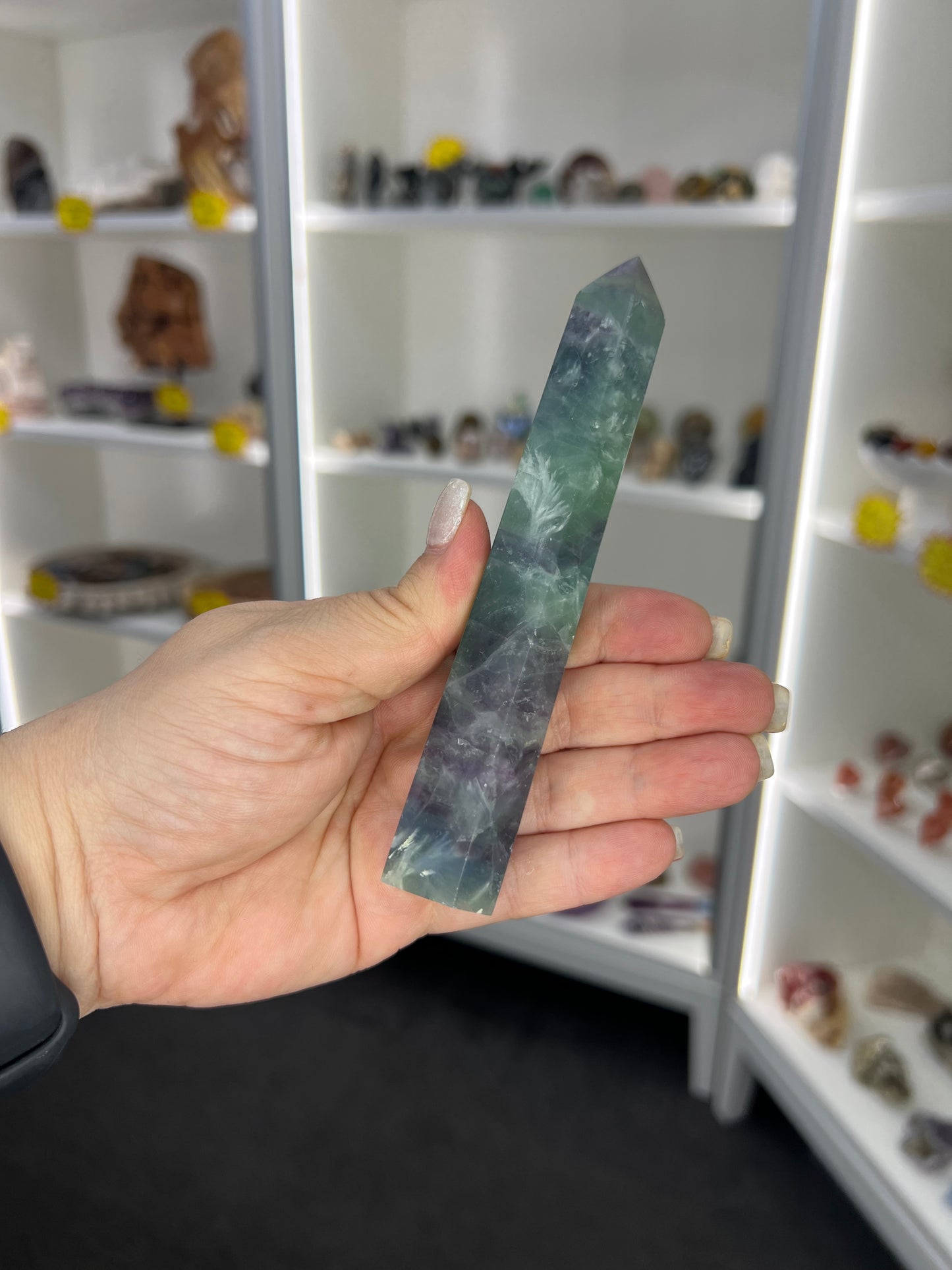 Feather Fluorite Tower