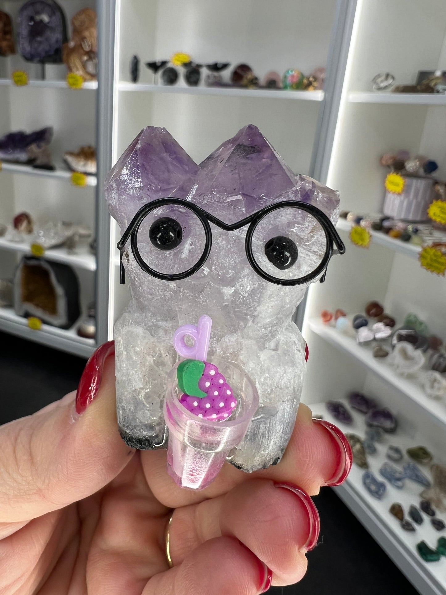 Amethyst Cluster Little Guy