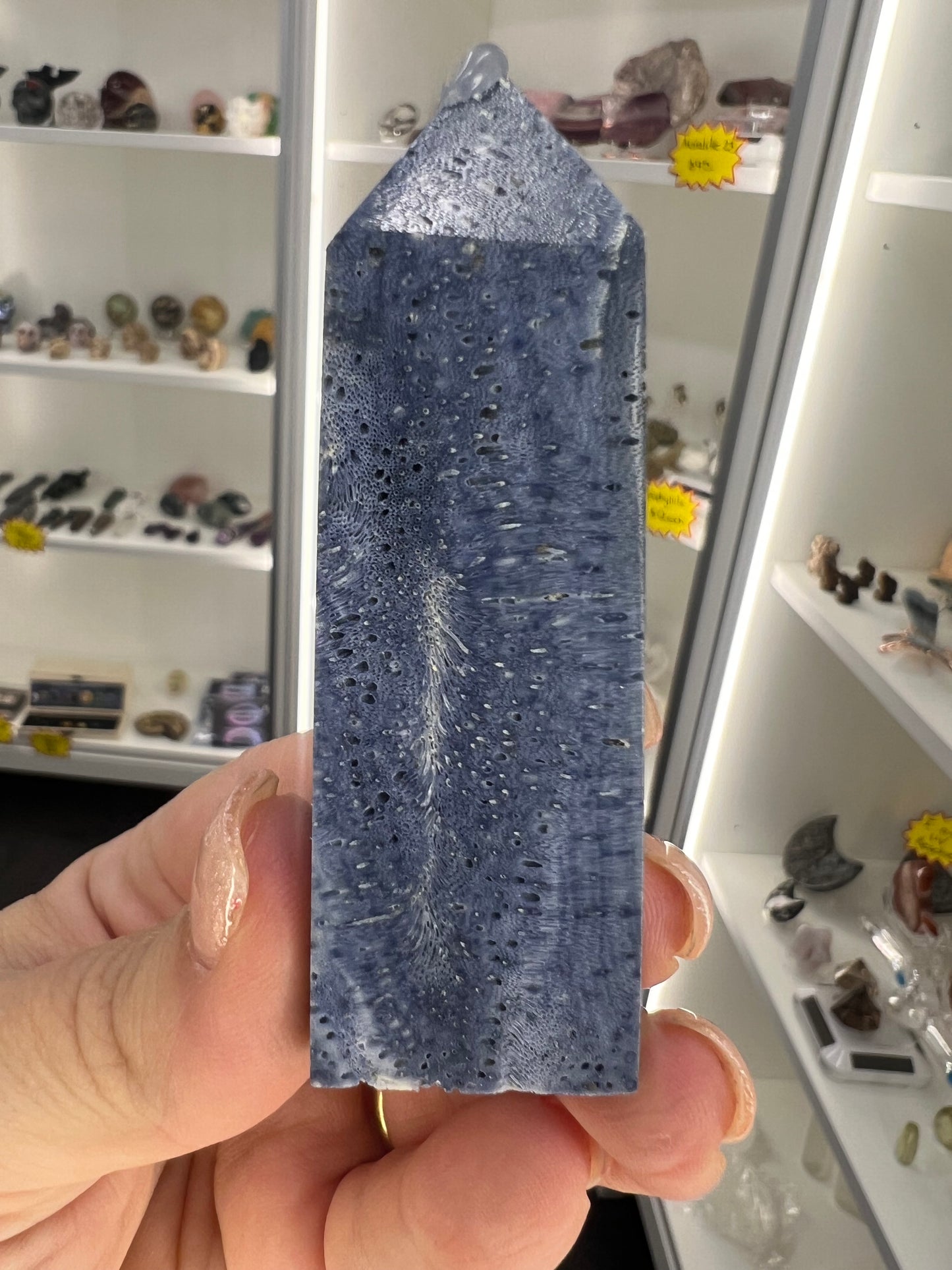 Blue Coral Jade Tower
