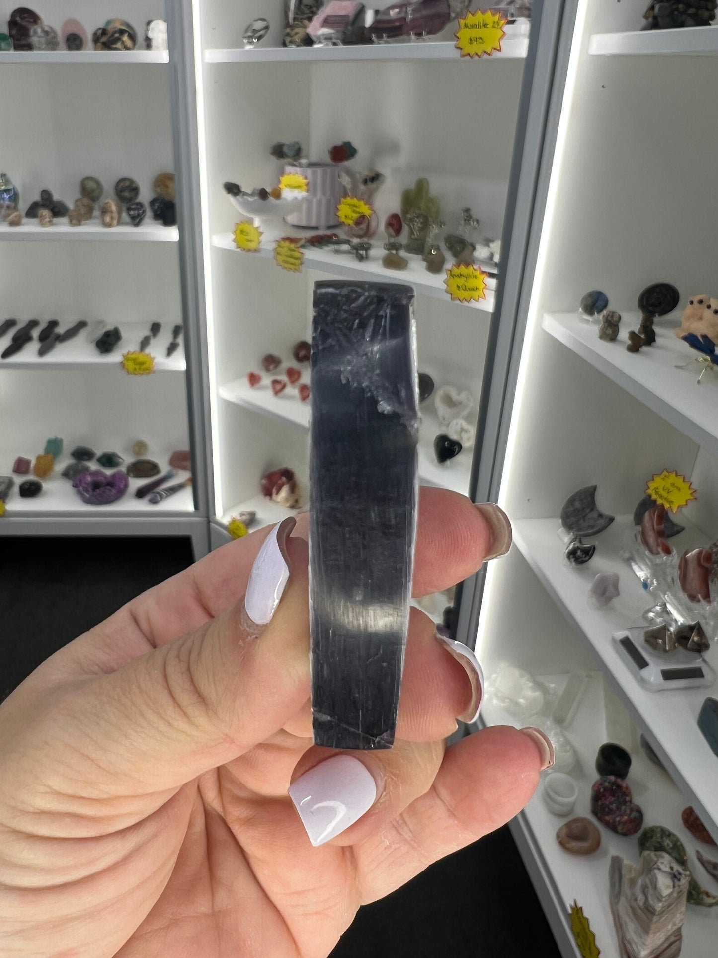 Purple Mica Heart