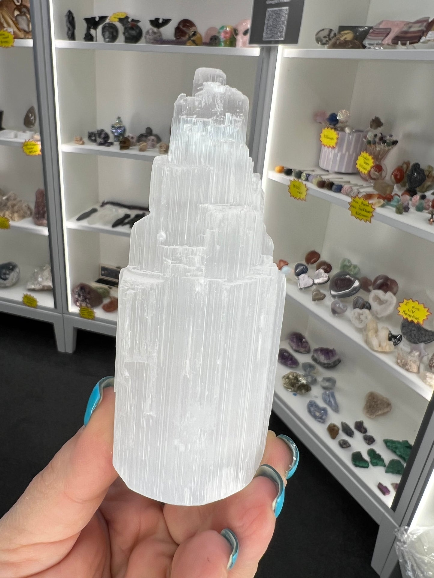 Selenite Twin Towers