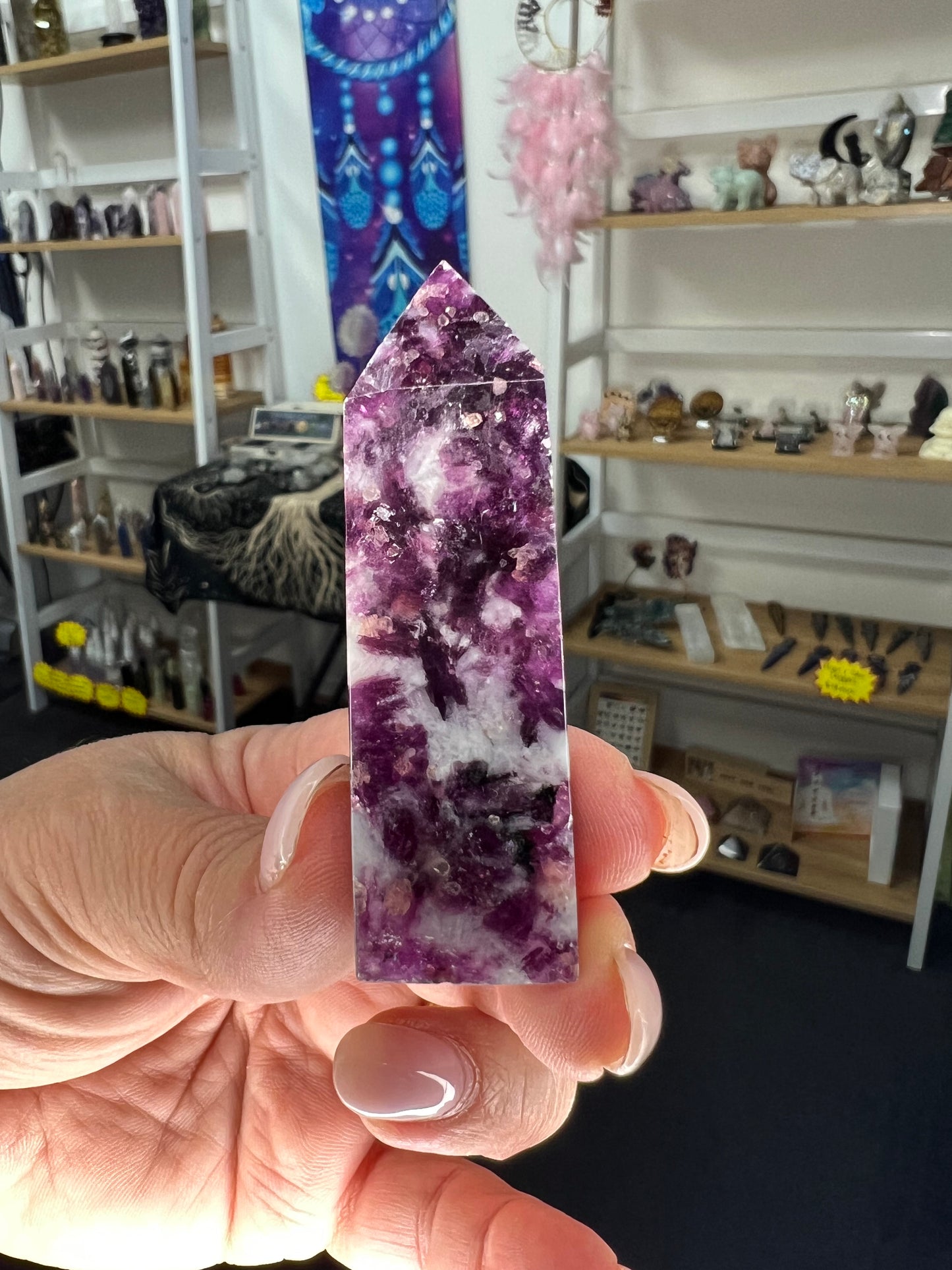 Lepidolite / Mica Tower