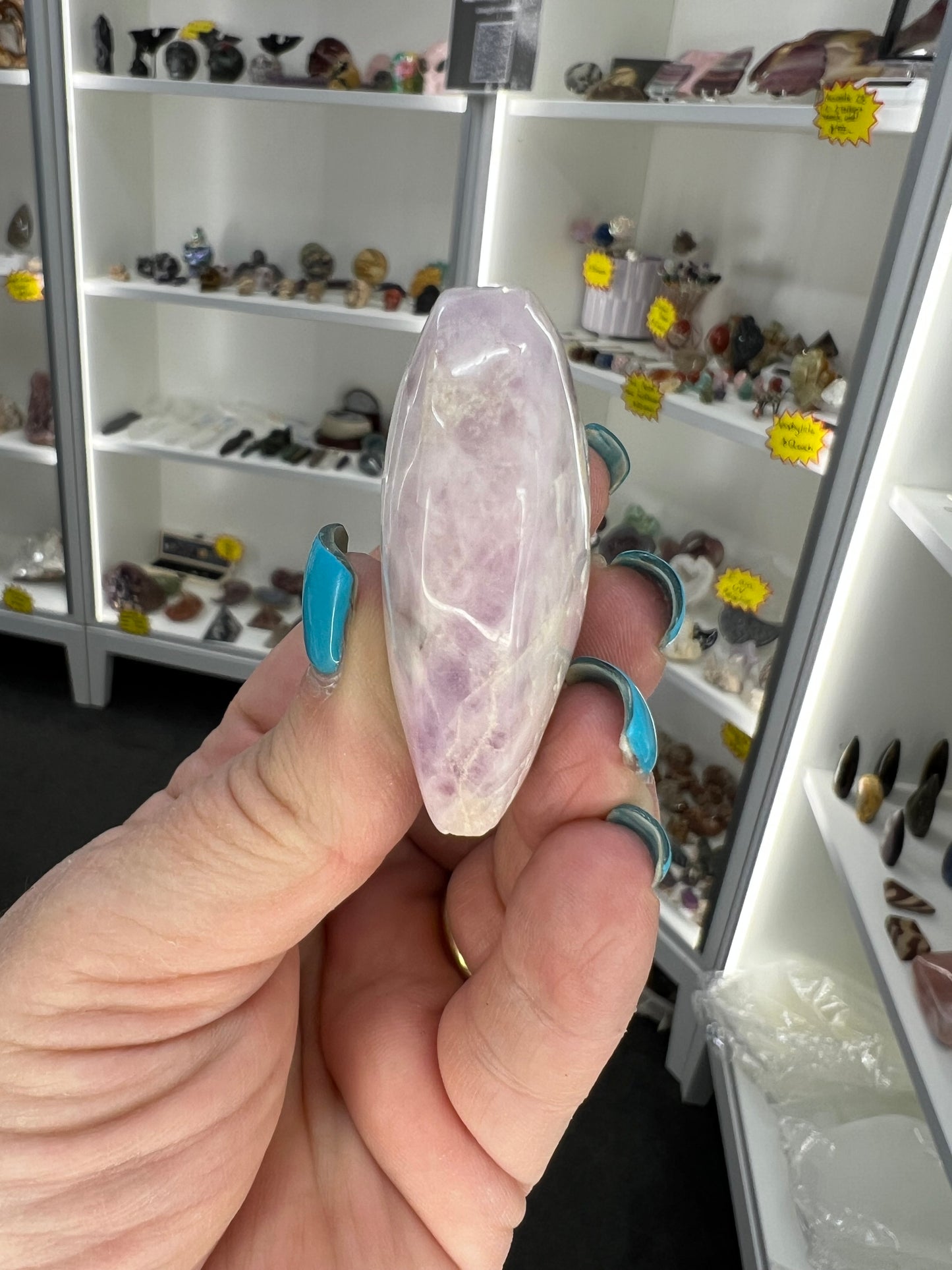 Kunzite Heart