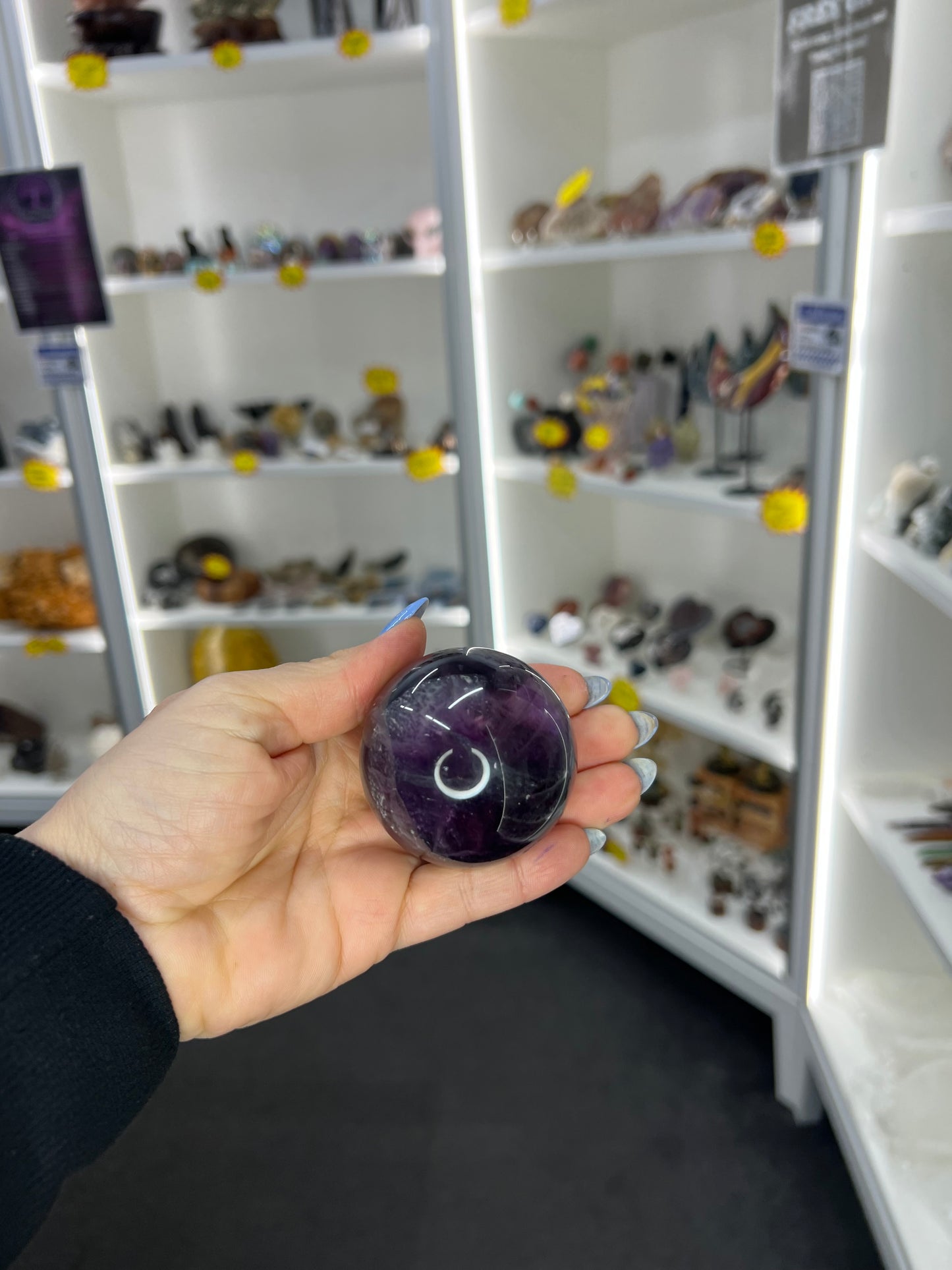 Fluorite Sphere with Stand