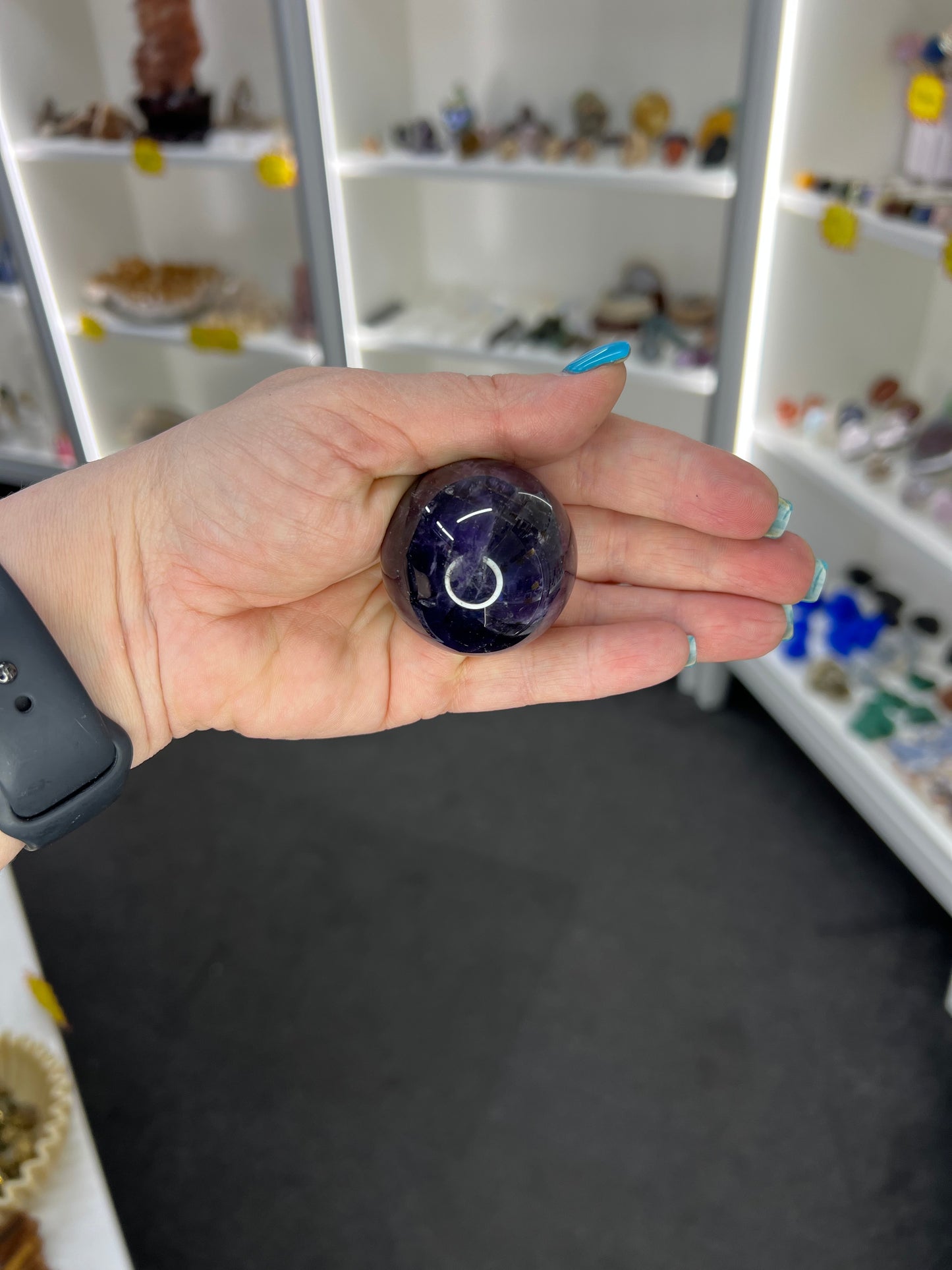Amethyst Sphere with Stand