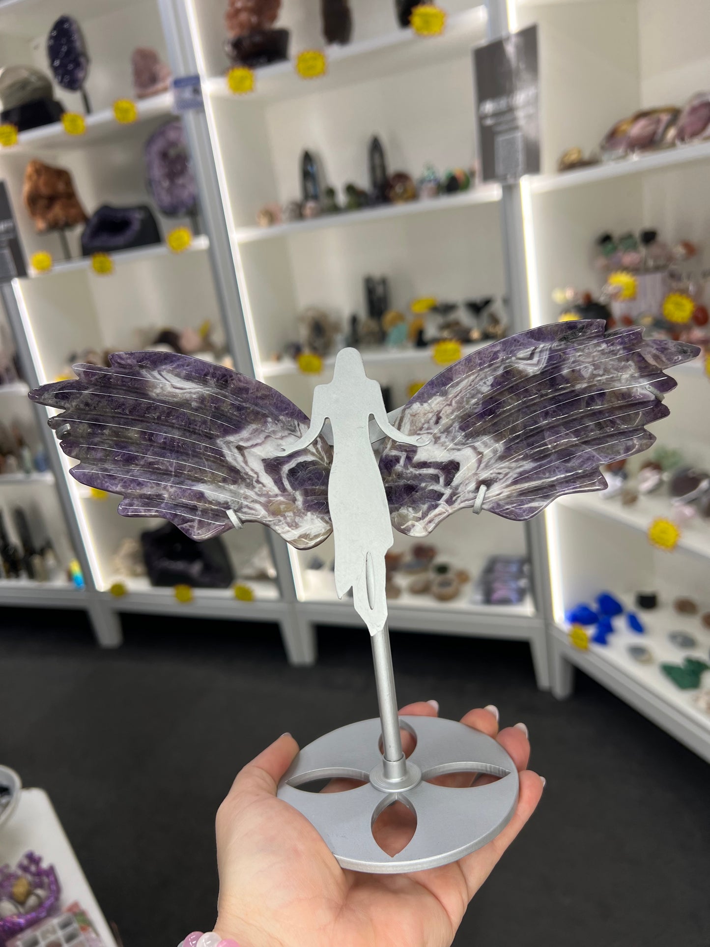 Chevron / Dream Amethyst Angel