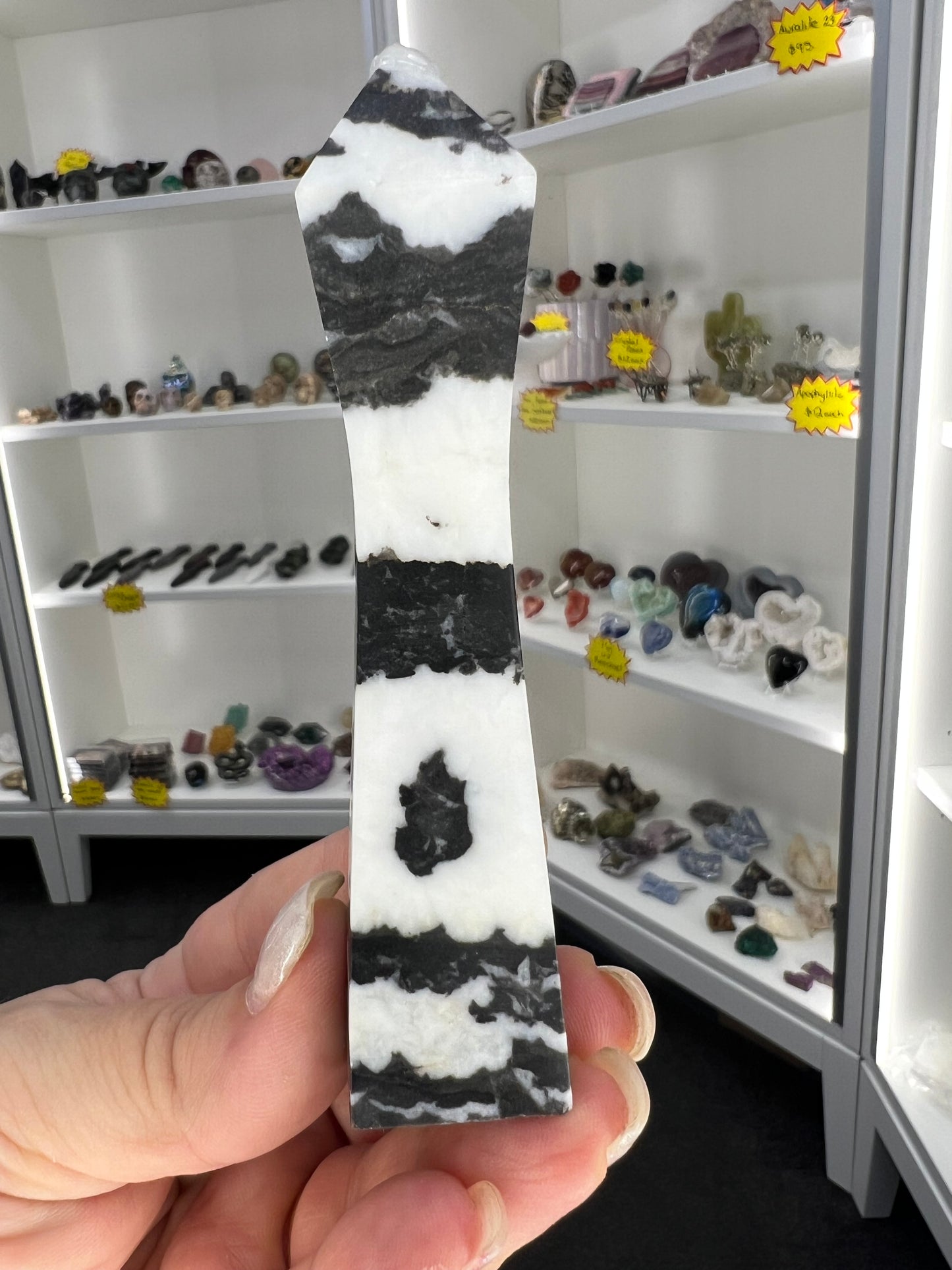 Zebra Jasper Tower