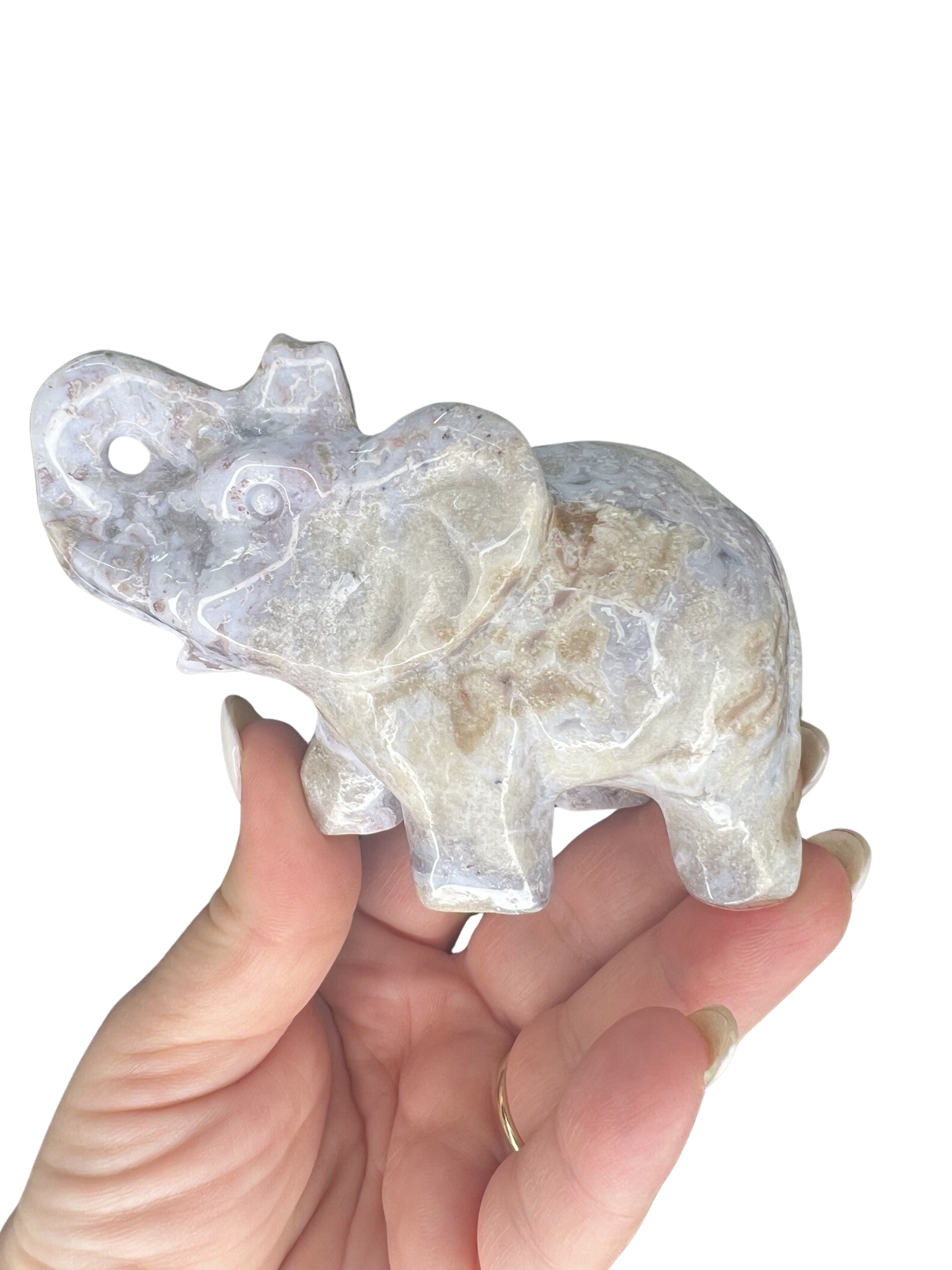 Gorgeous Ocean Jasper Elephant