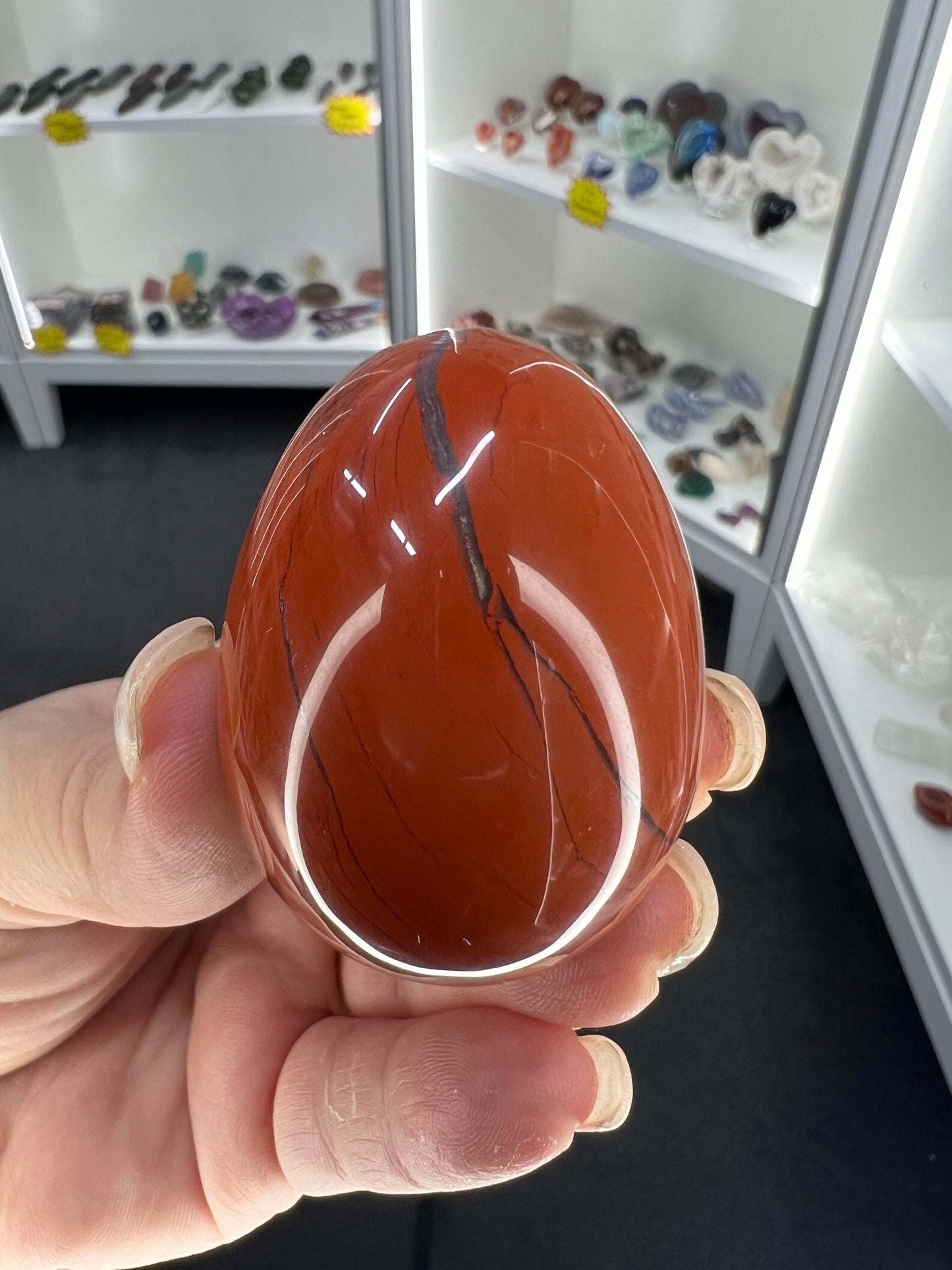 Red Jasper Egg