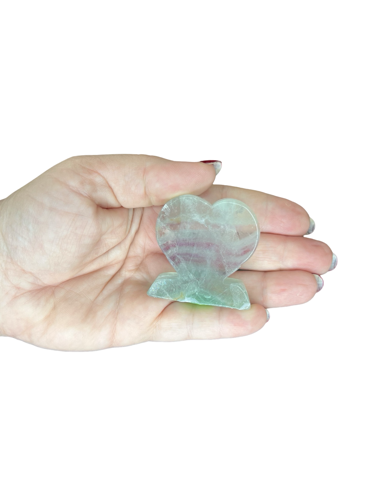 Fluorite Heart