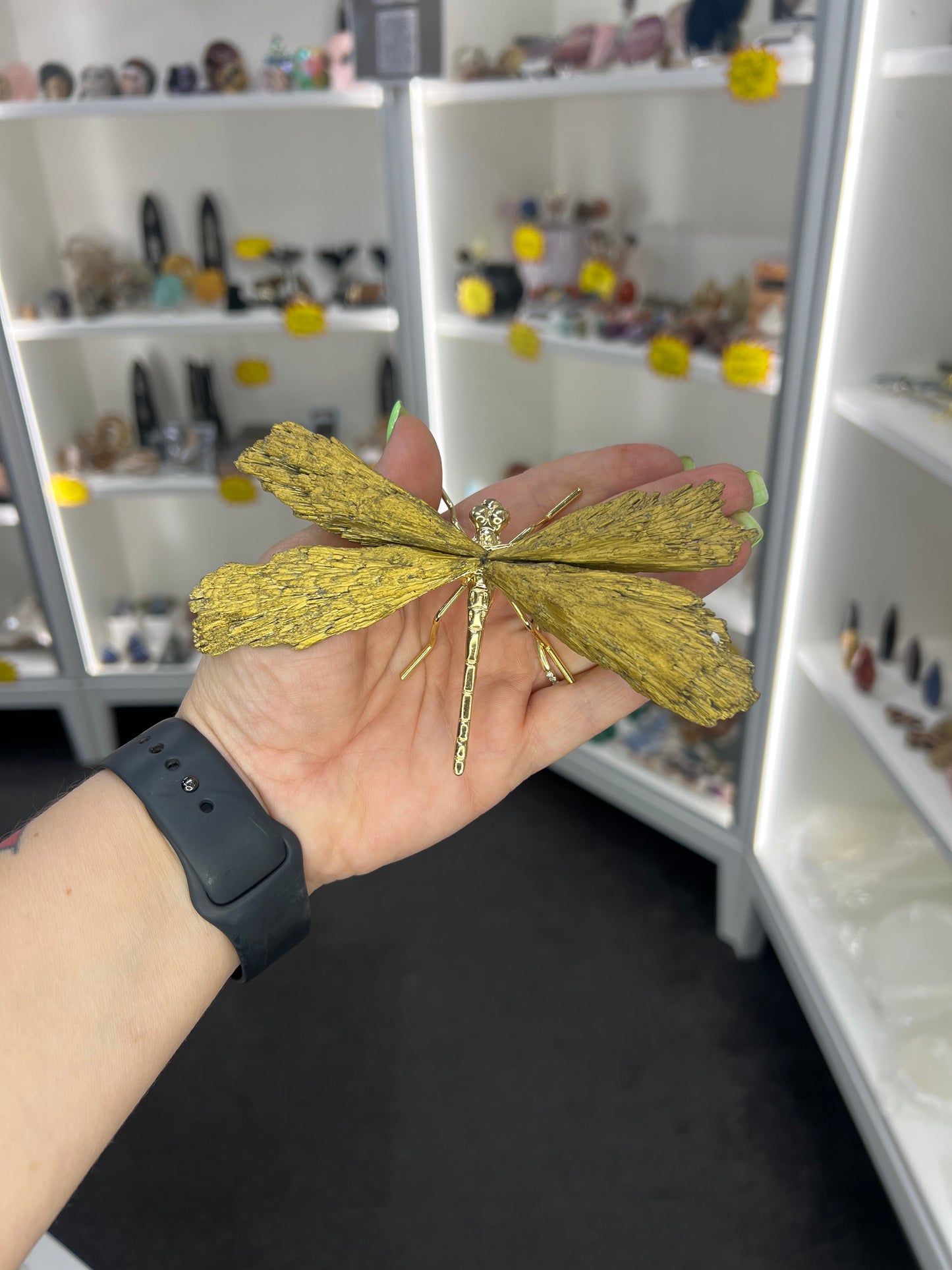 Aura Kyanite Dragonfly