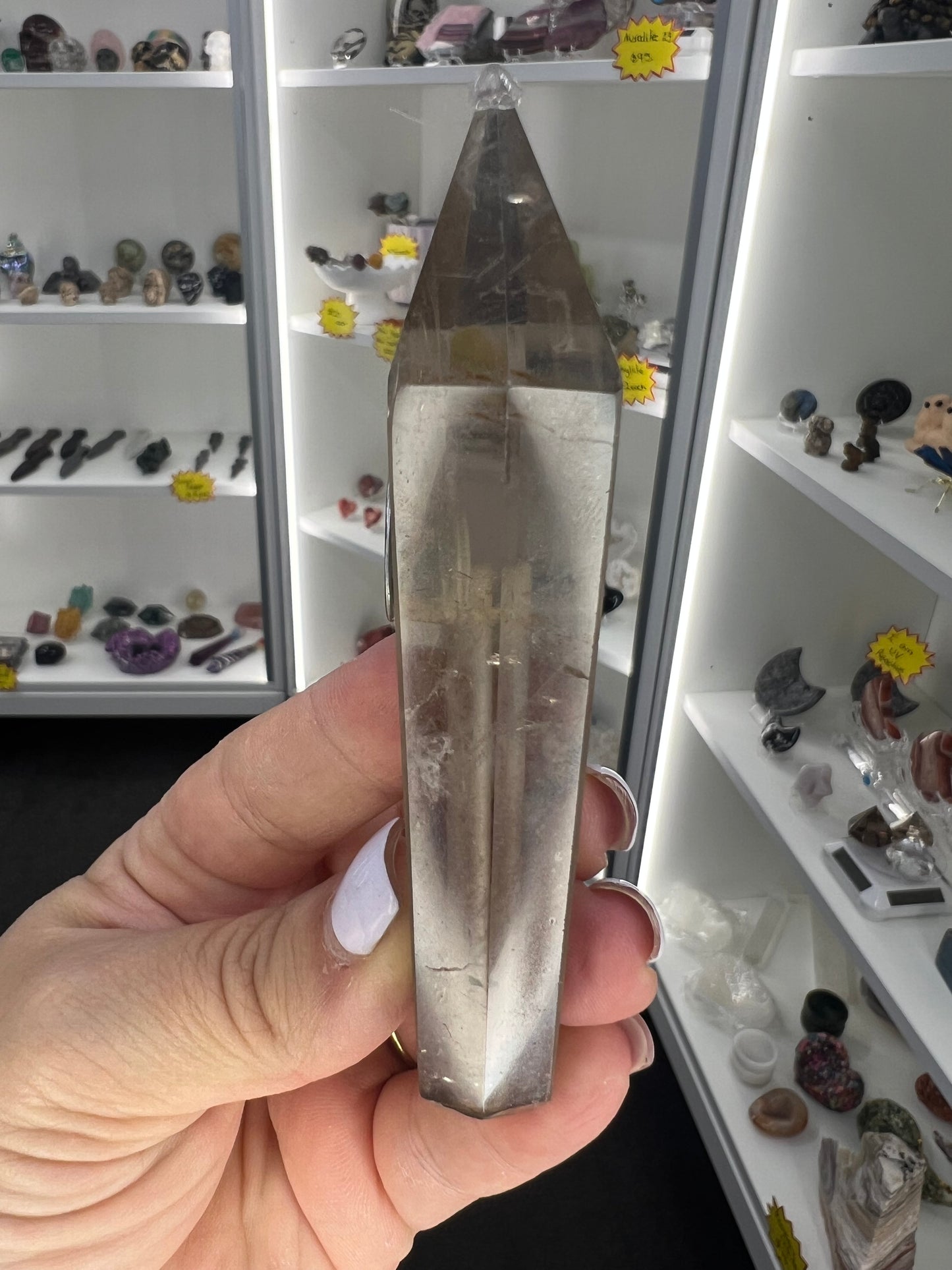 Smoky Quartz Pipe