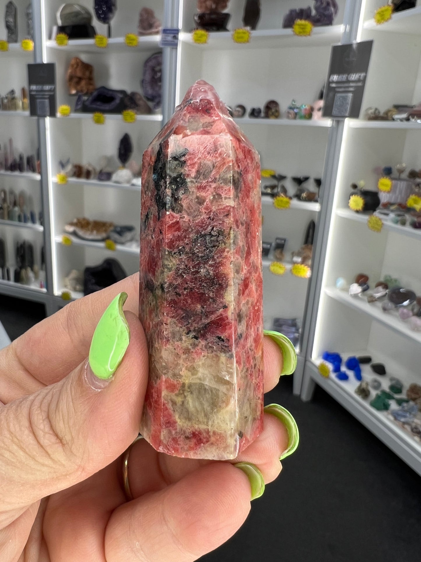 Rhodonite Tower