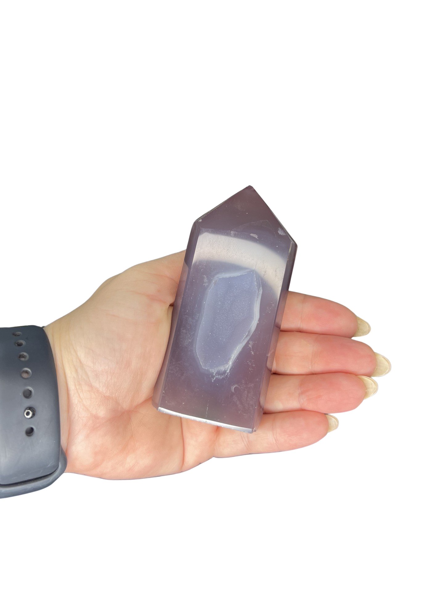 Druzy Agate Tower