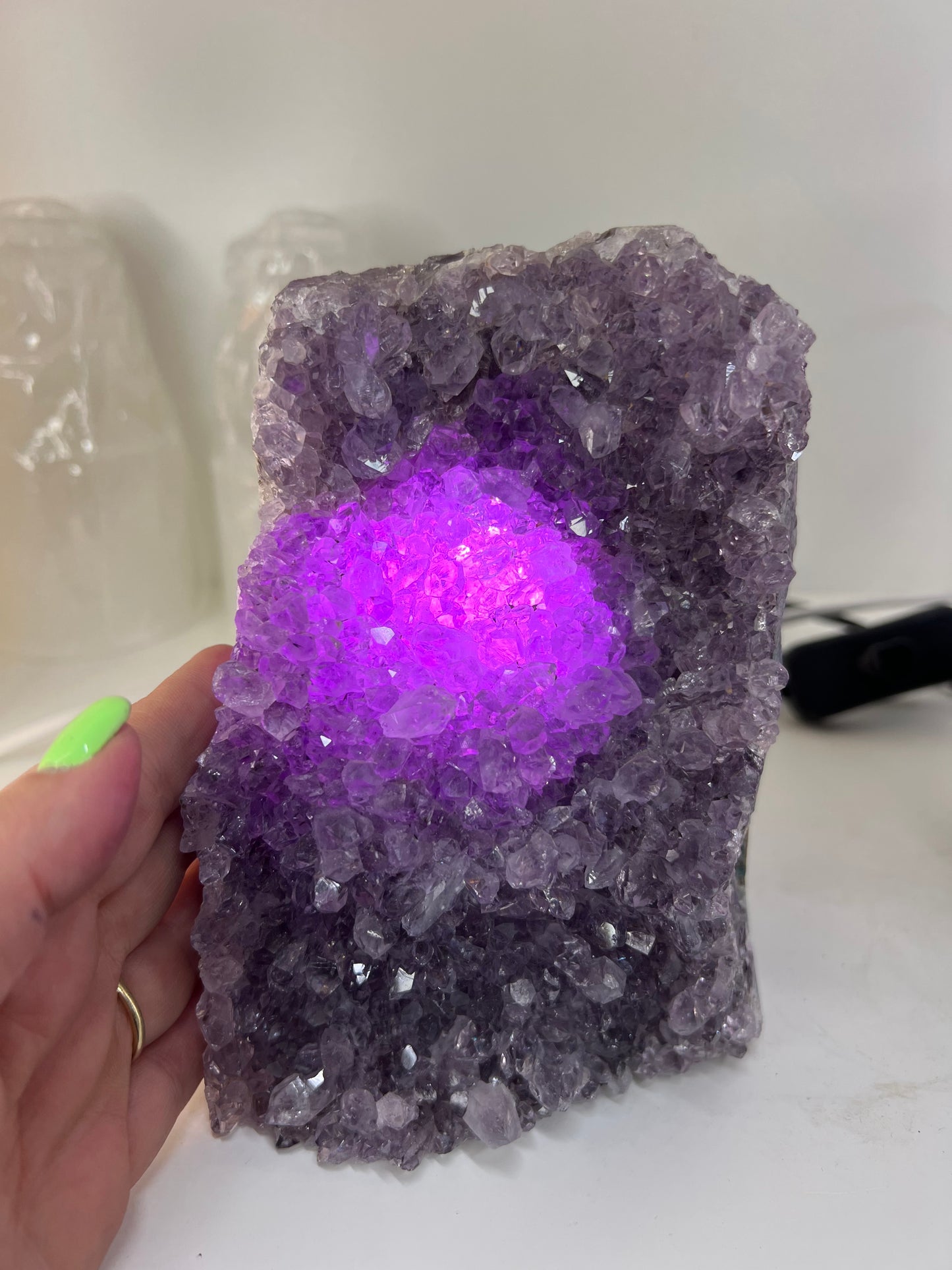 Amethyst Lamp