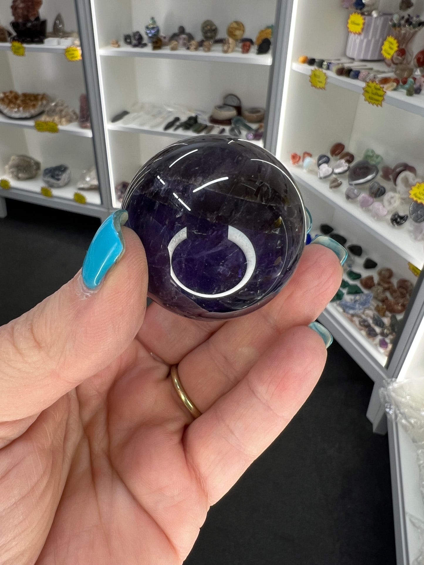 Amethyst Sphere with Stand