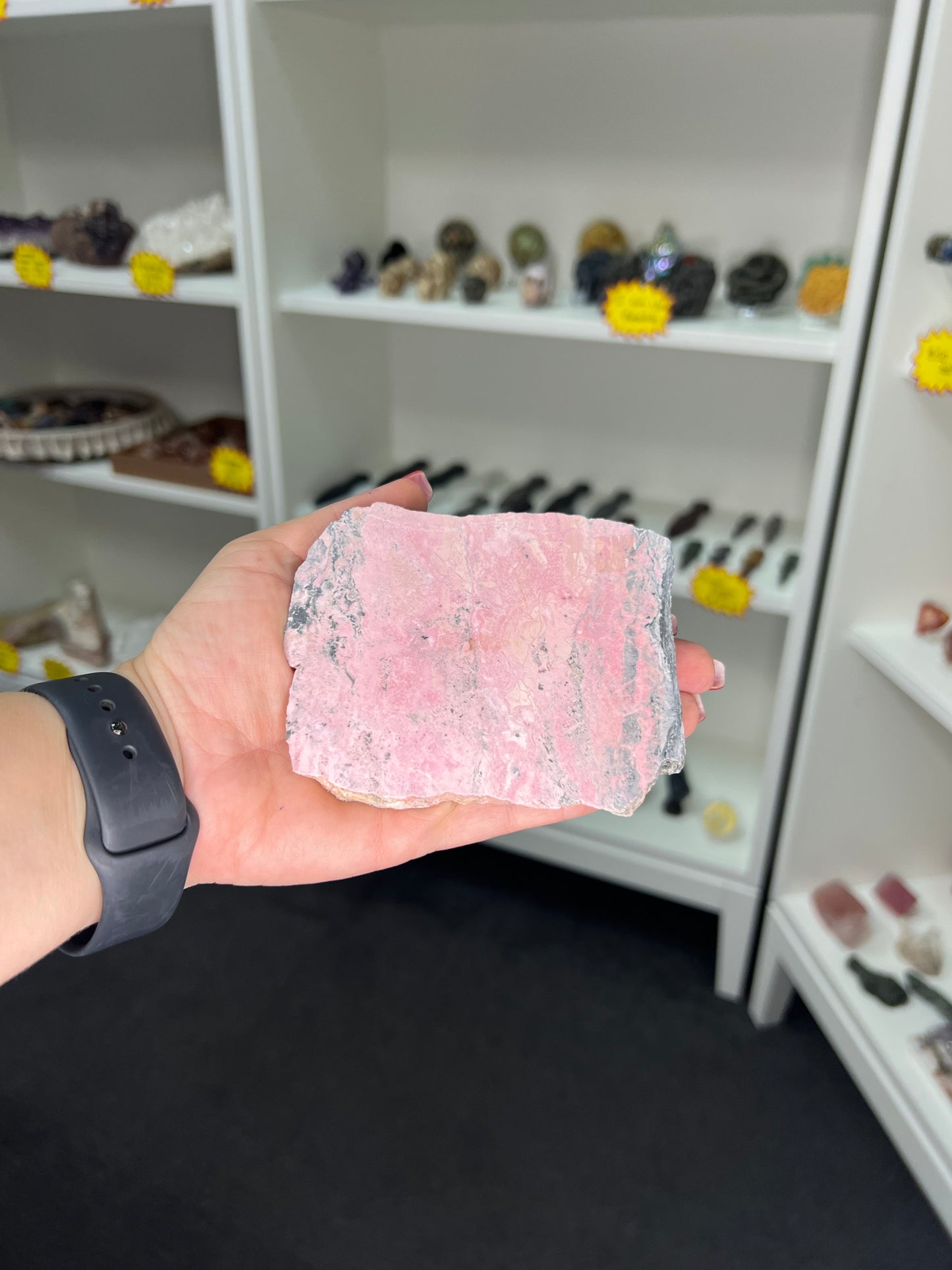 Rhodochrosite Slab