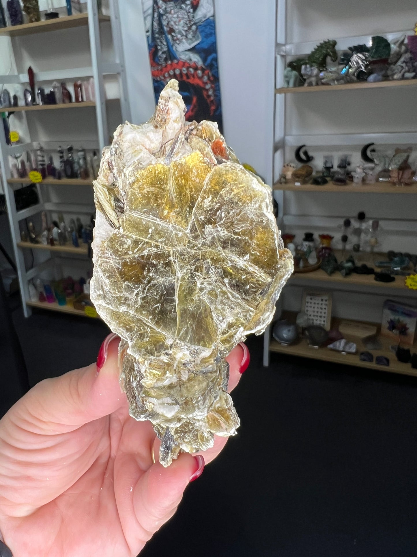 Golden Mica Specimen