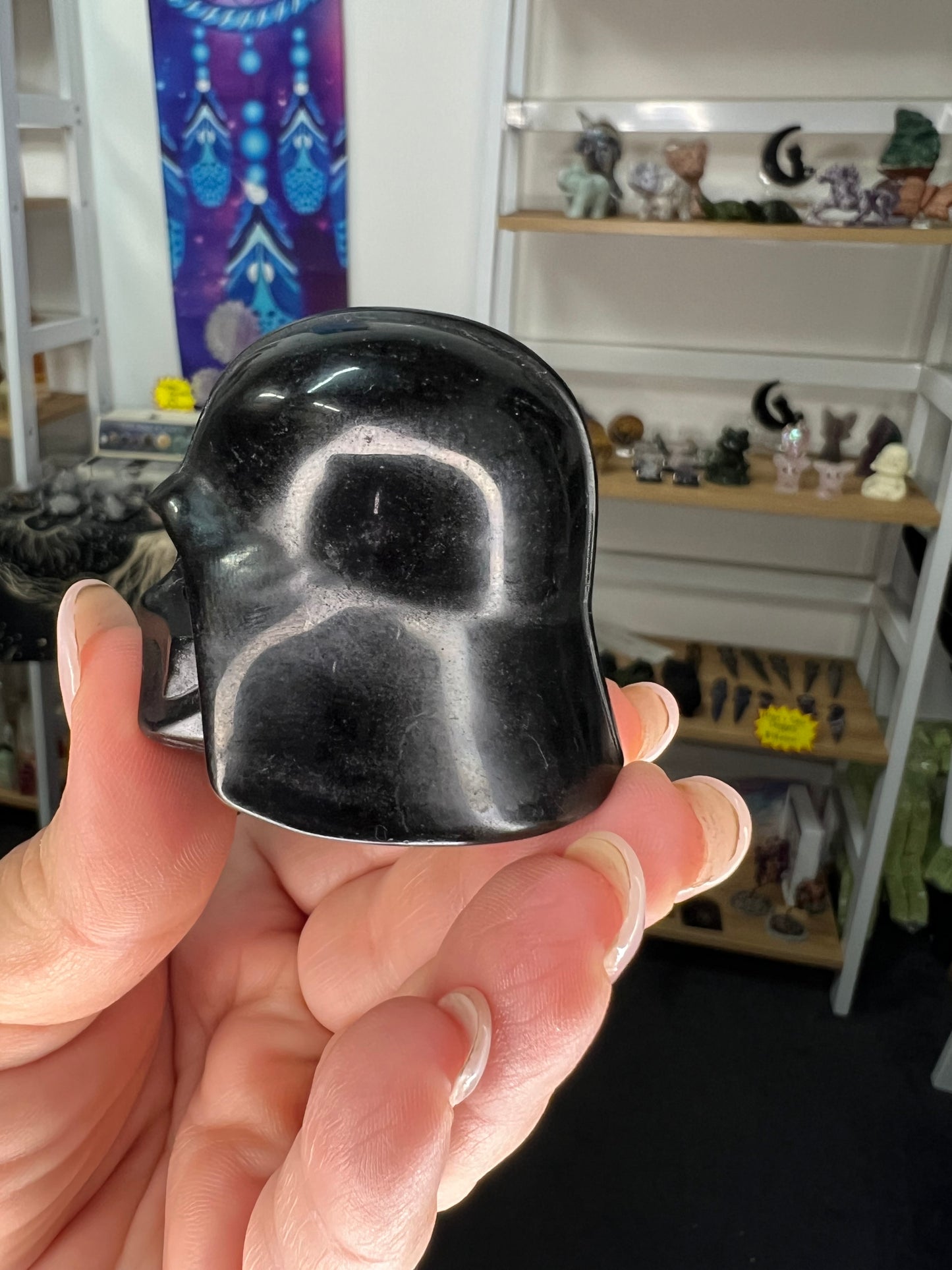 Black Obsidian Darth Vader Head