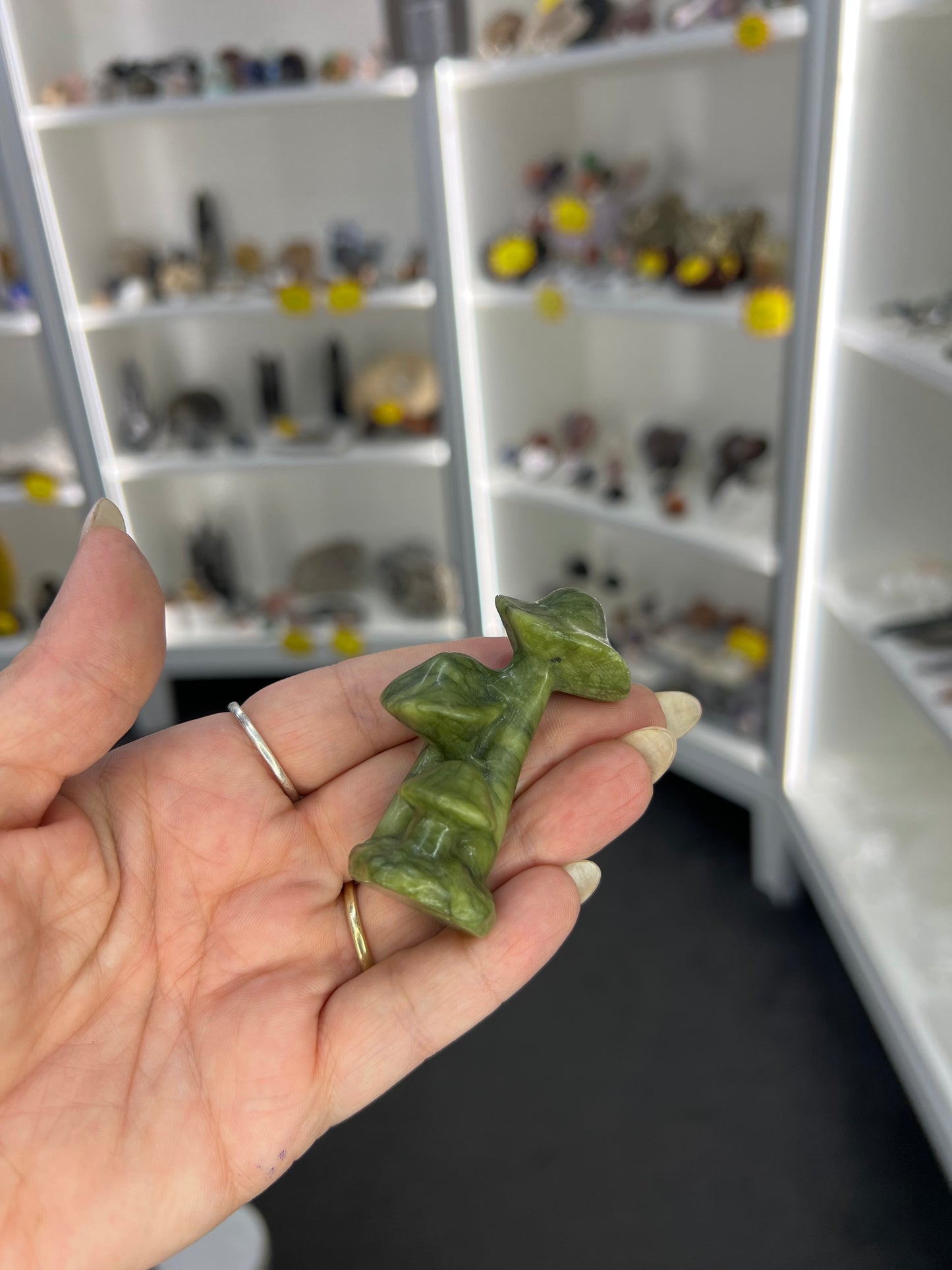 Green Jade Triple Mushroom