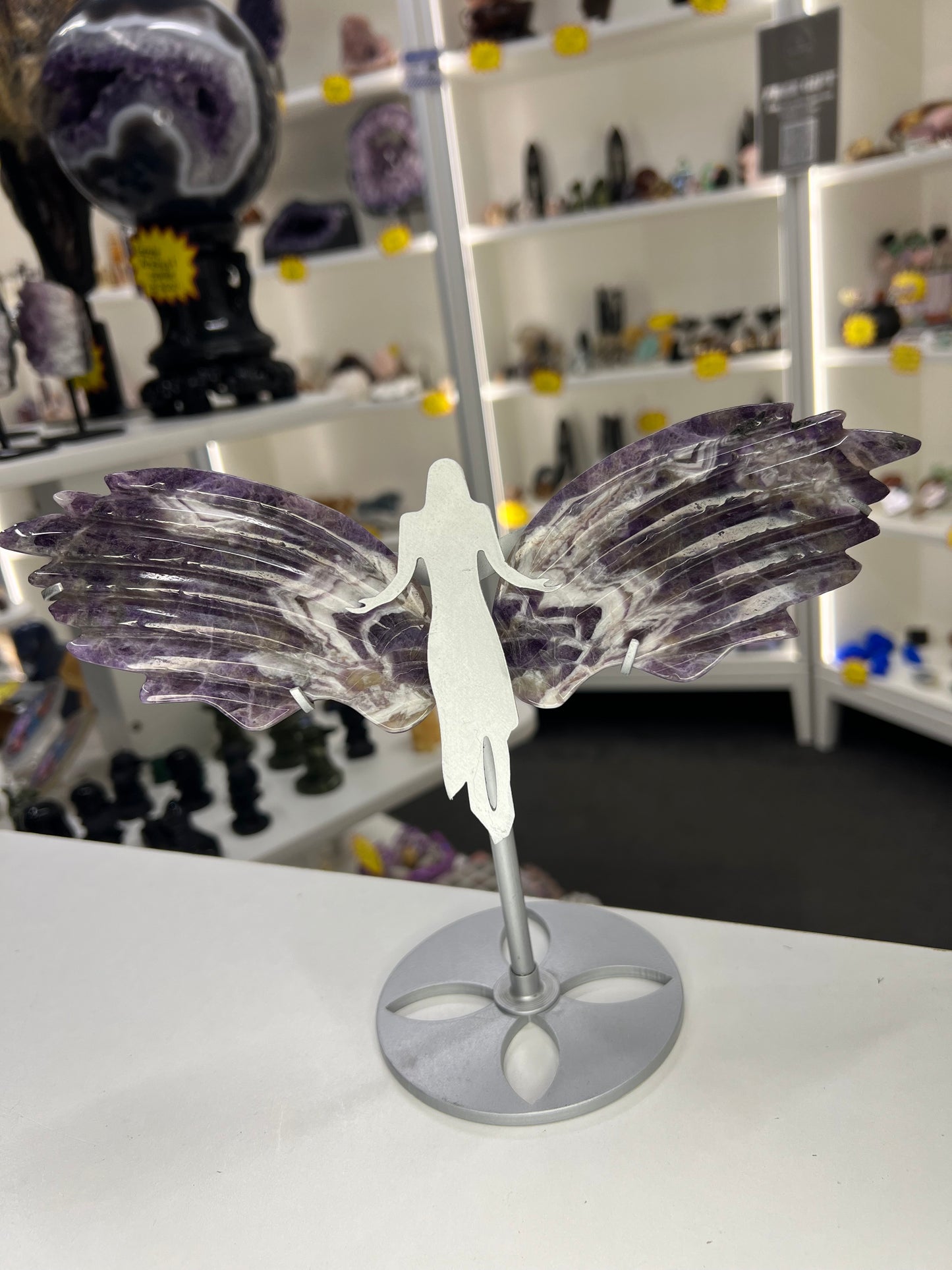 Chevron / Dream Amethyst Angel