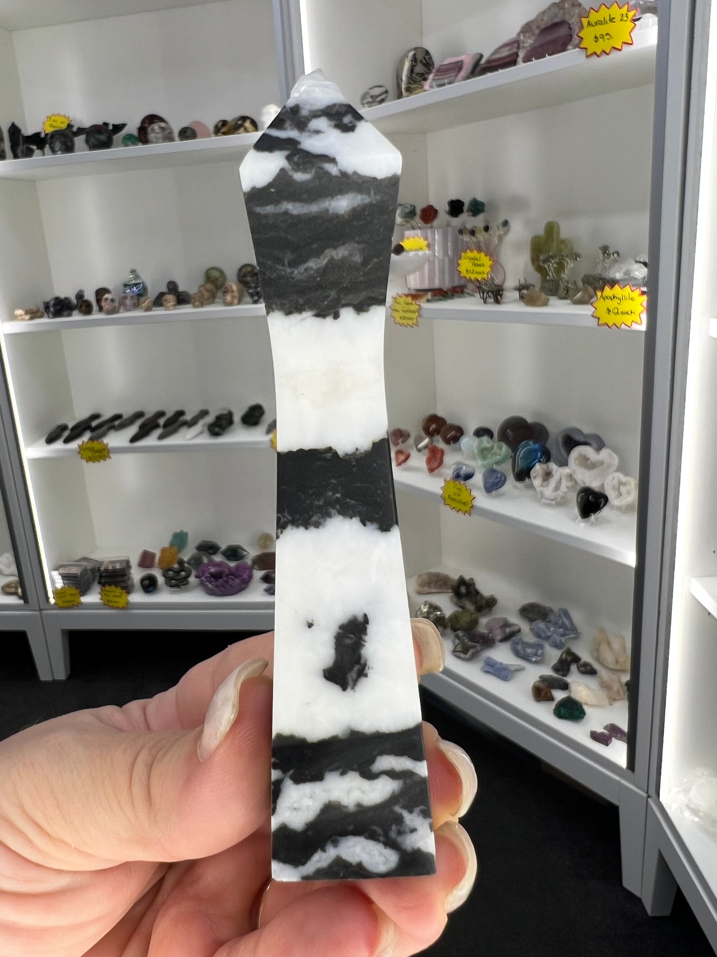 Zebra Jasper Tower