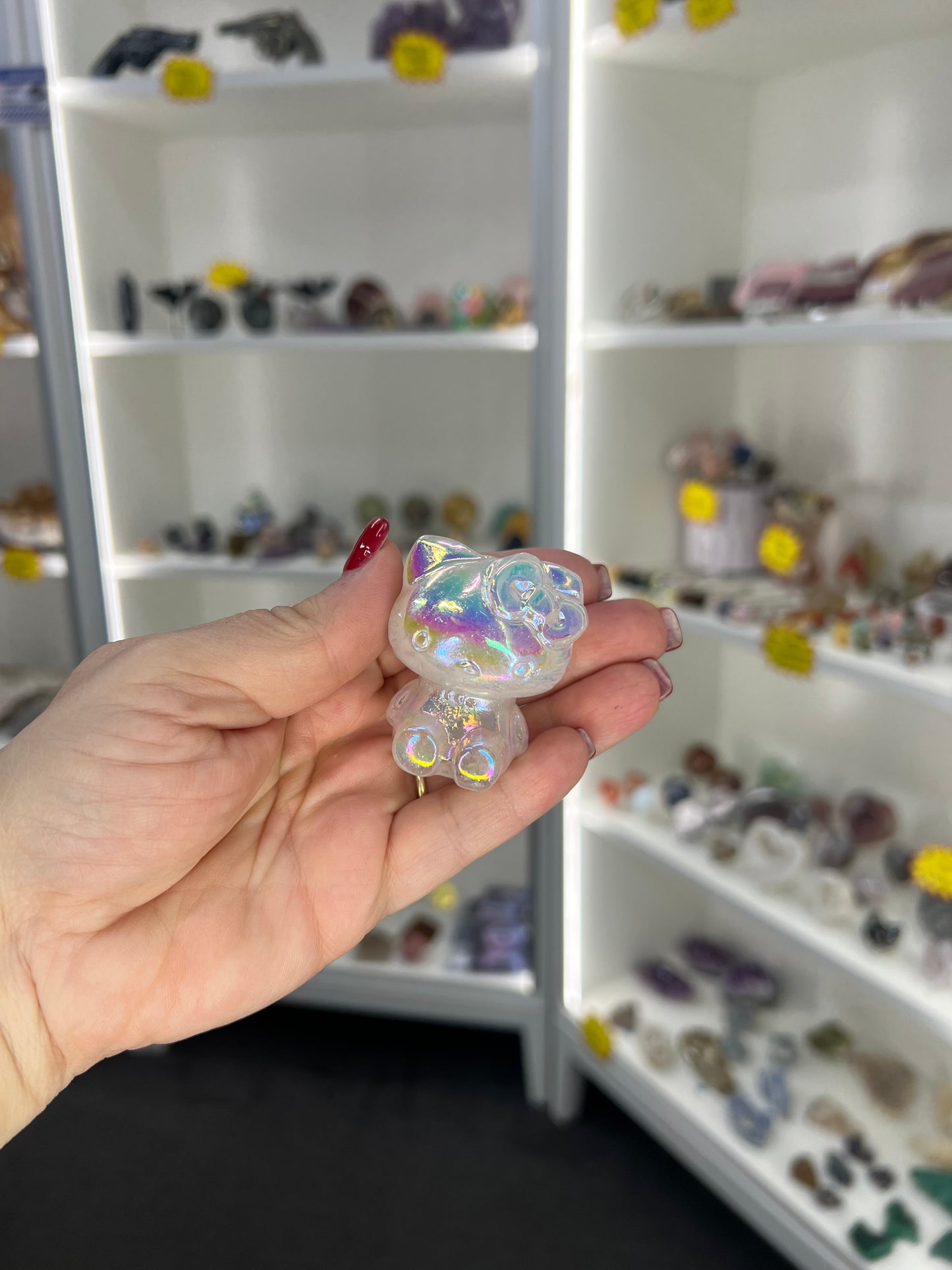 Aura Rose Quartz Hello Kitty