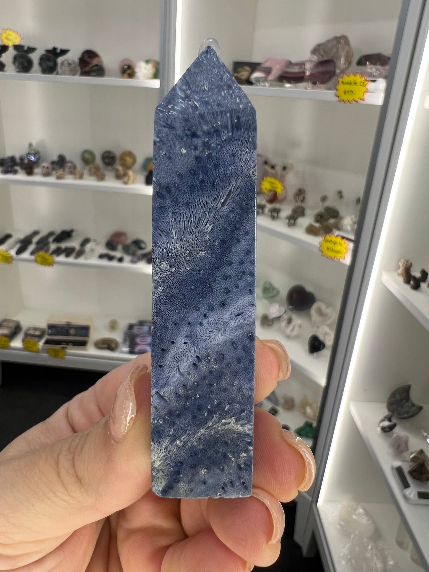 Blue Coral Jade Tower