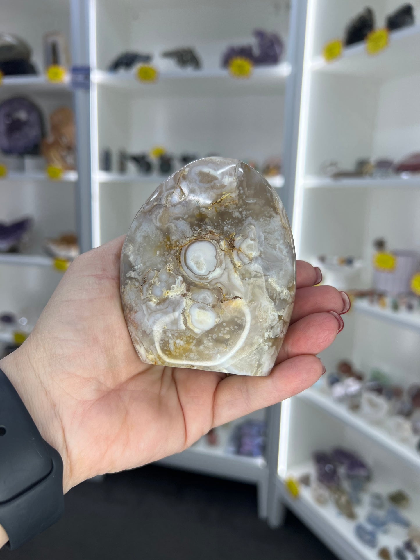 Flower Agate Freeform