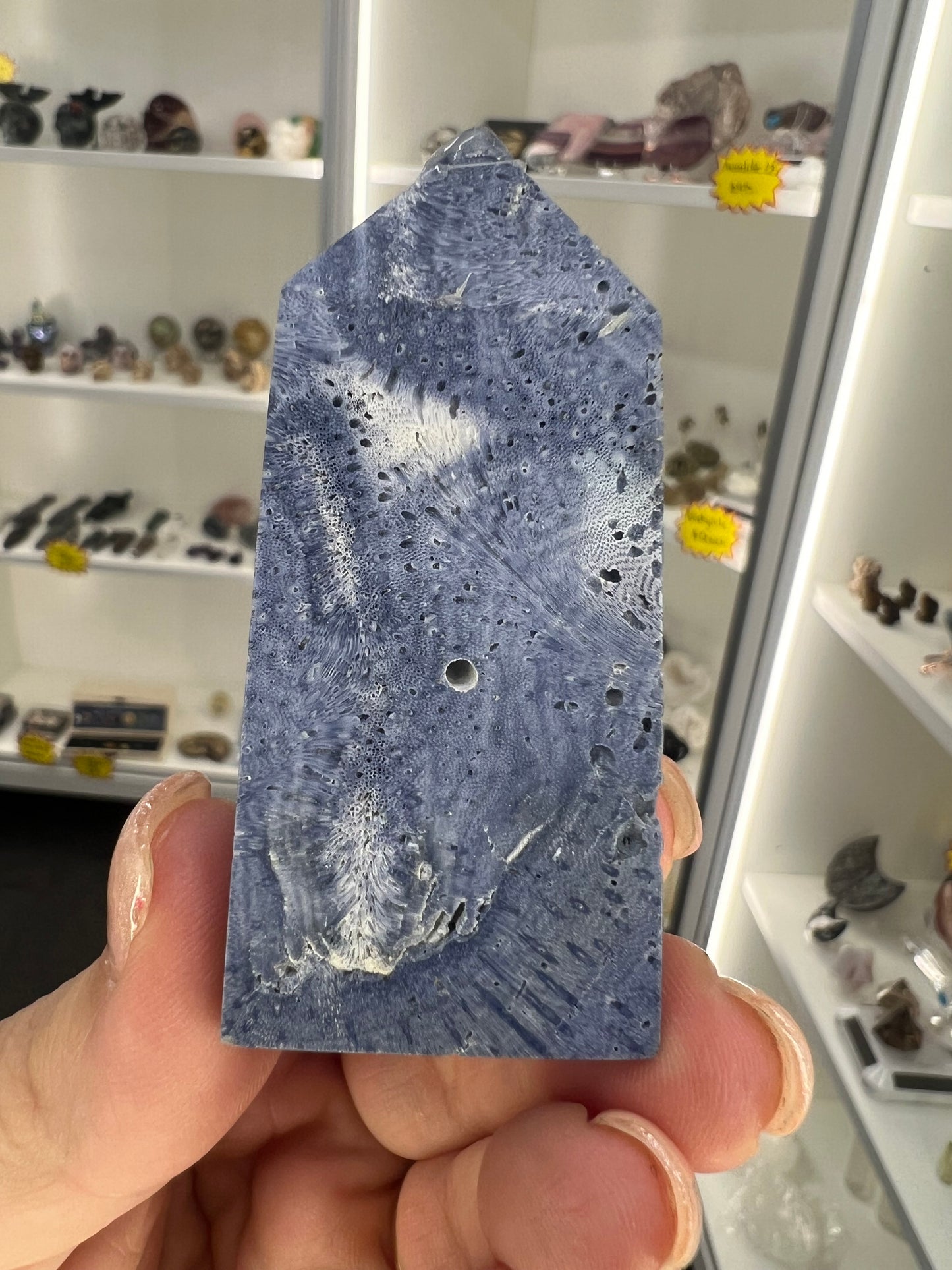 Blue Coral Jade Tower