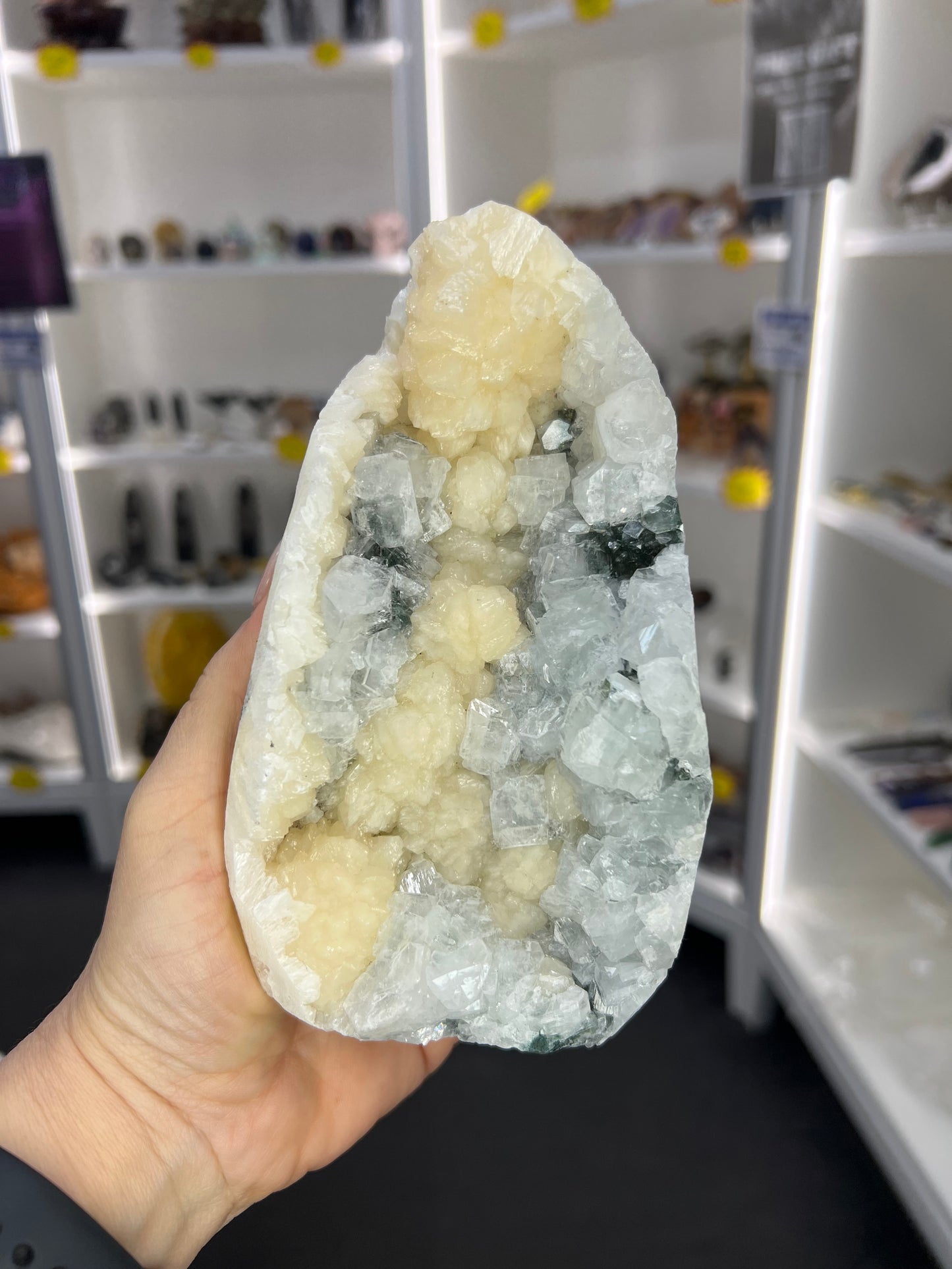 Apophyllite x Stilbite Specimen