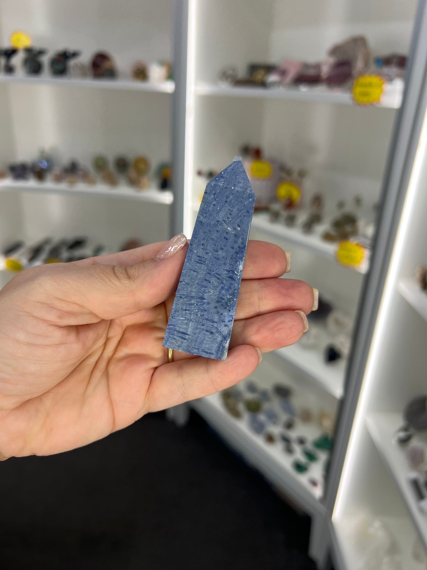 Blue Coral Jade Tower