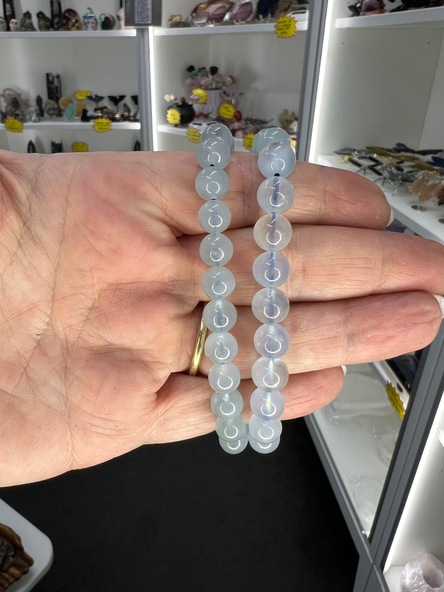 Aquamarine 8mm Bracelet