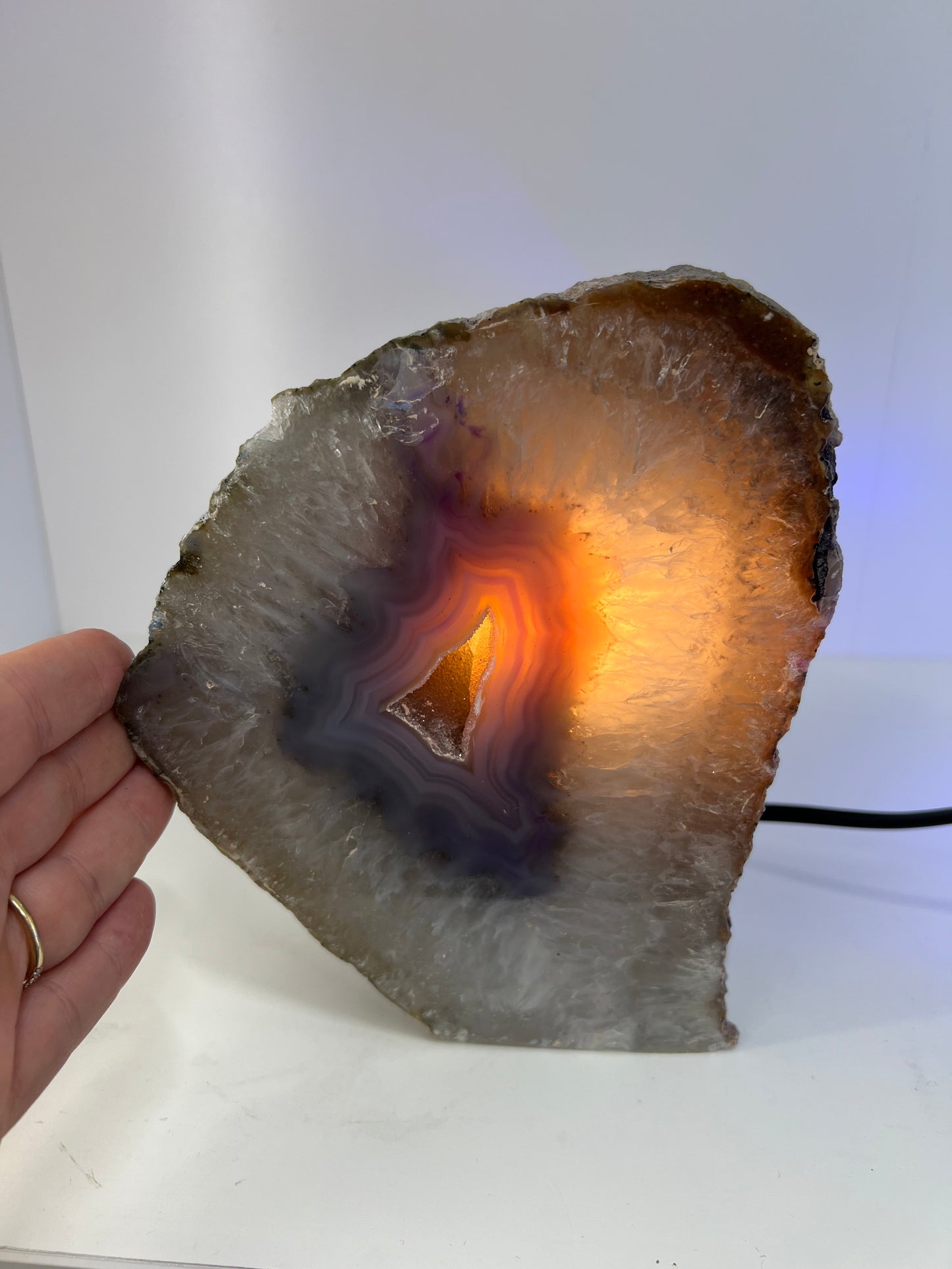 Agate Lamp
