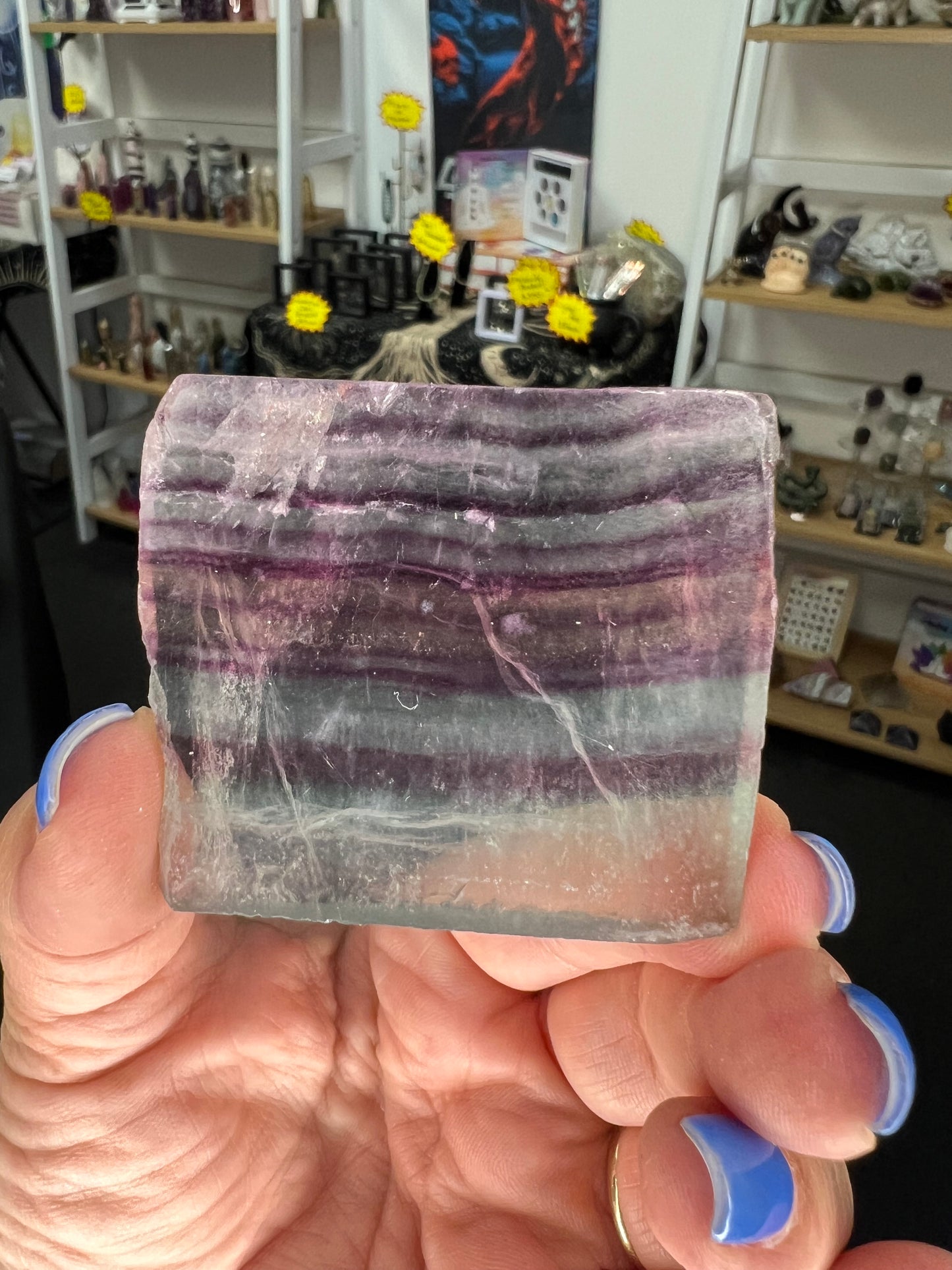Fluorite Slice